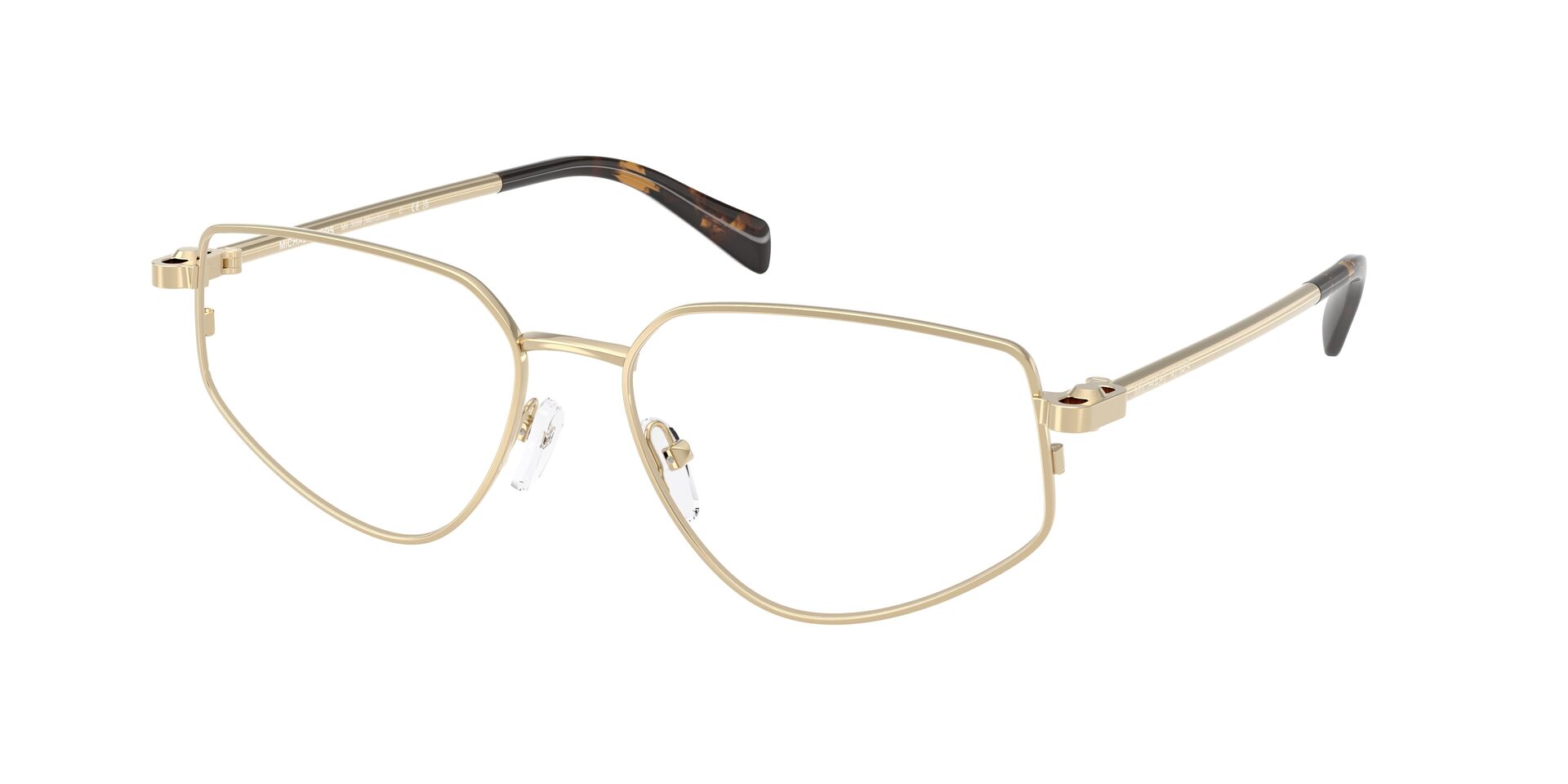 Michael Kors Damen Brille MK3088 1014 Mendoza Hellgold glänzend