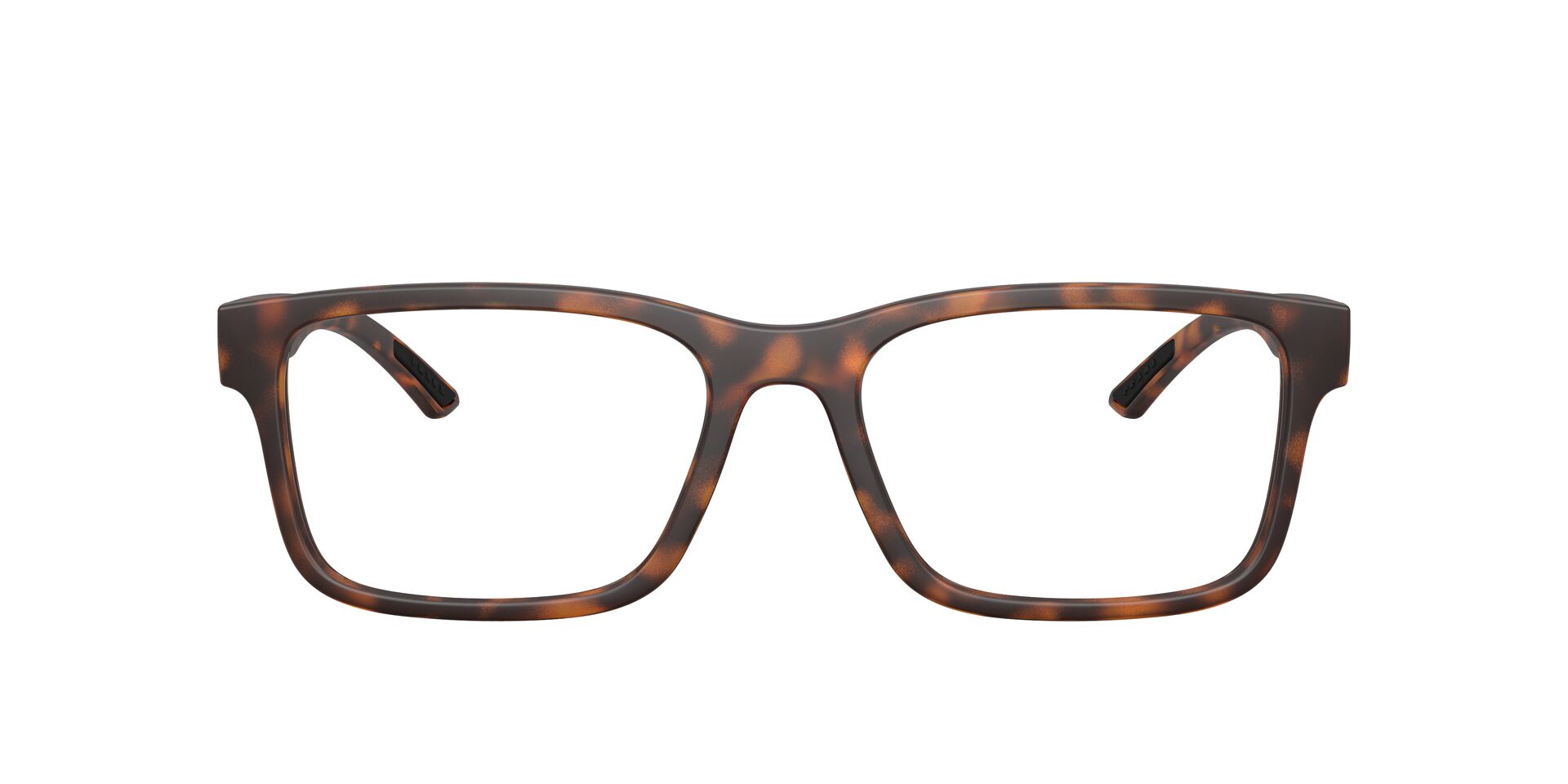 Das Bild zeigt die Prada Linea Rossa Fassung PS01RV 17X1O1 von vorne.