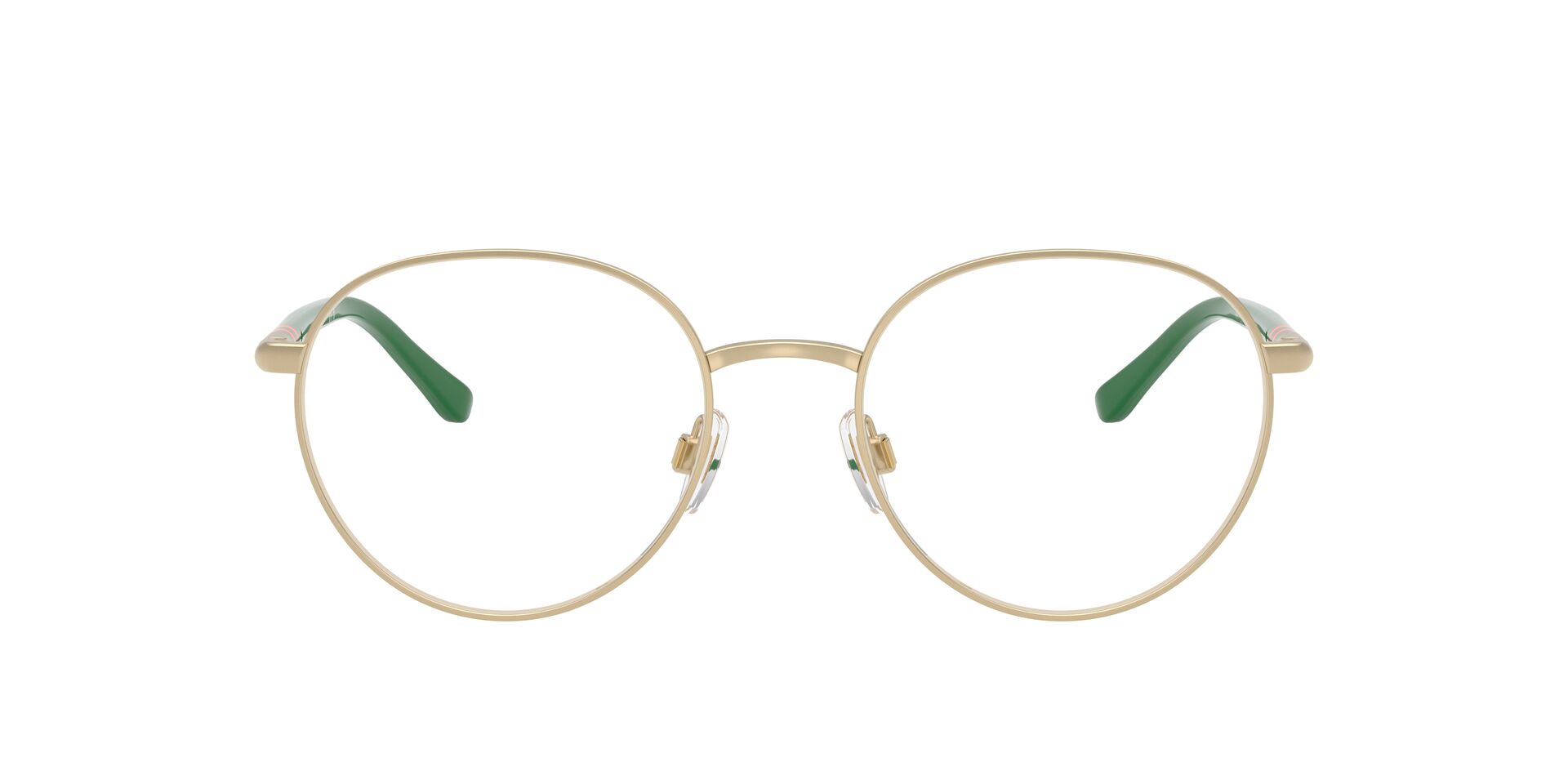 Das Bild zeigt die Korrektionsbrille 1236 von der Marke Polo in Gold.