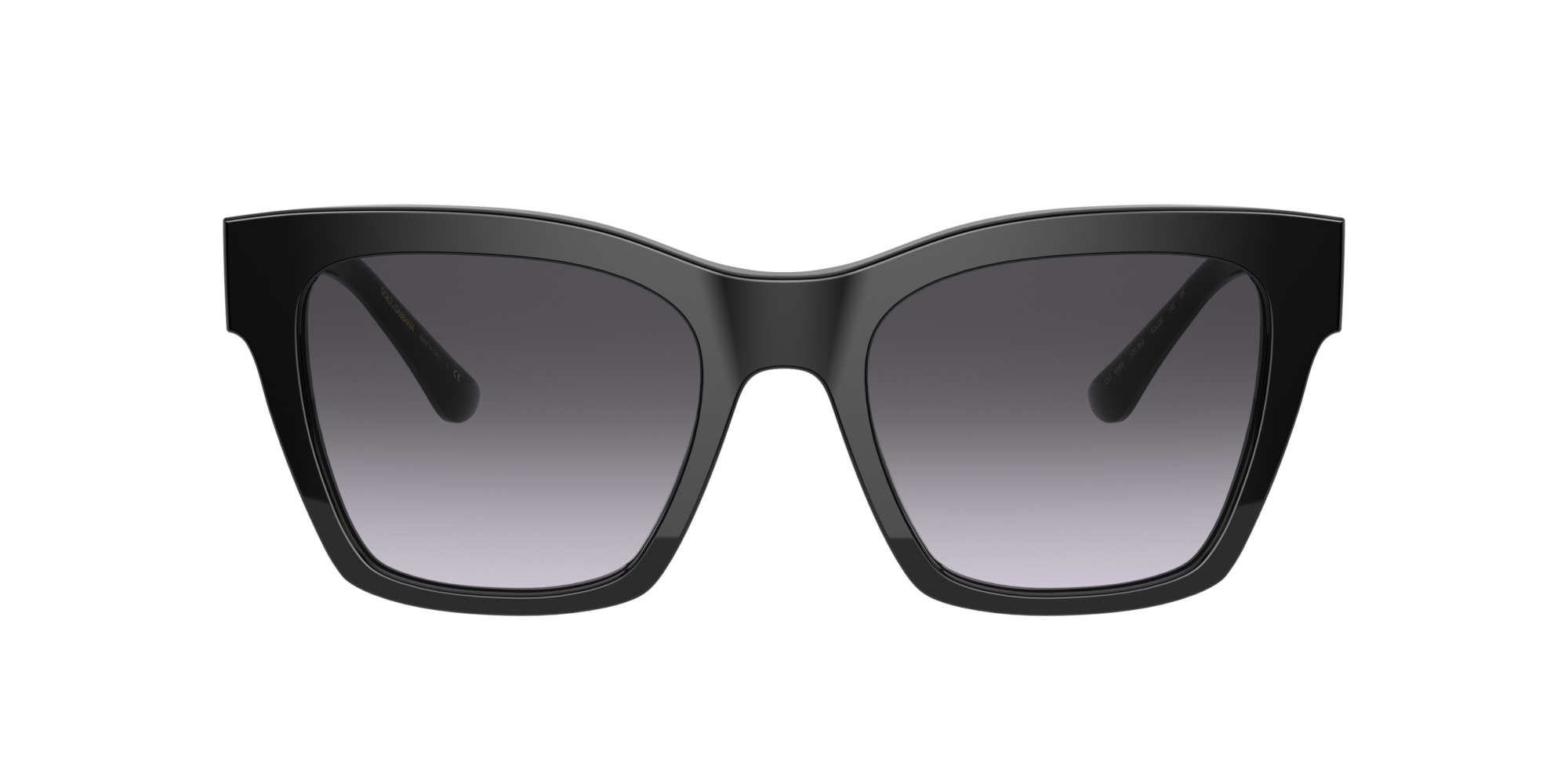 Dolce & Gabbana Sonnenbrille in Schwarz DG4384 501/8G 53