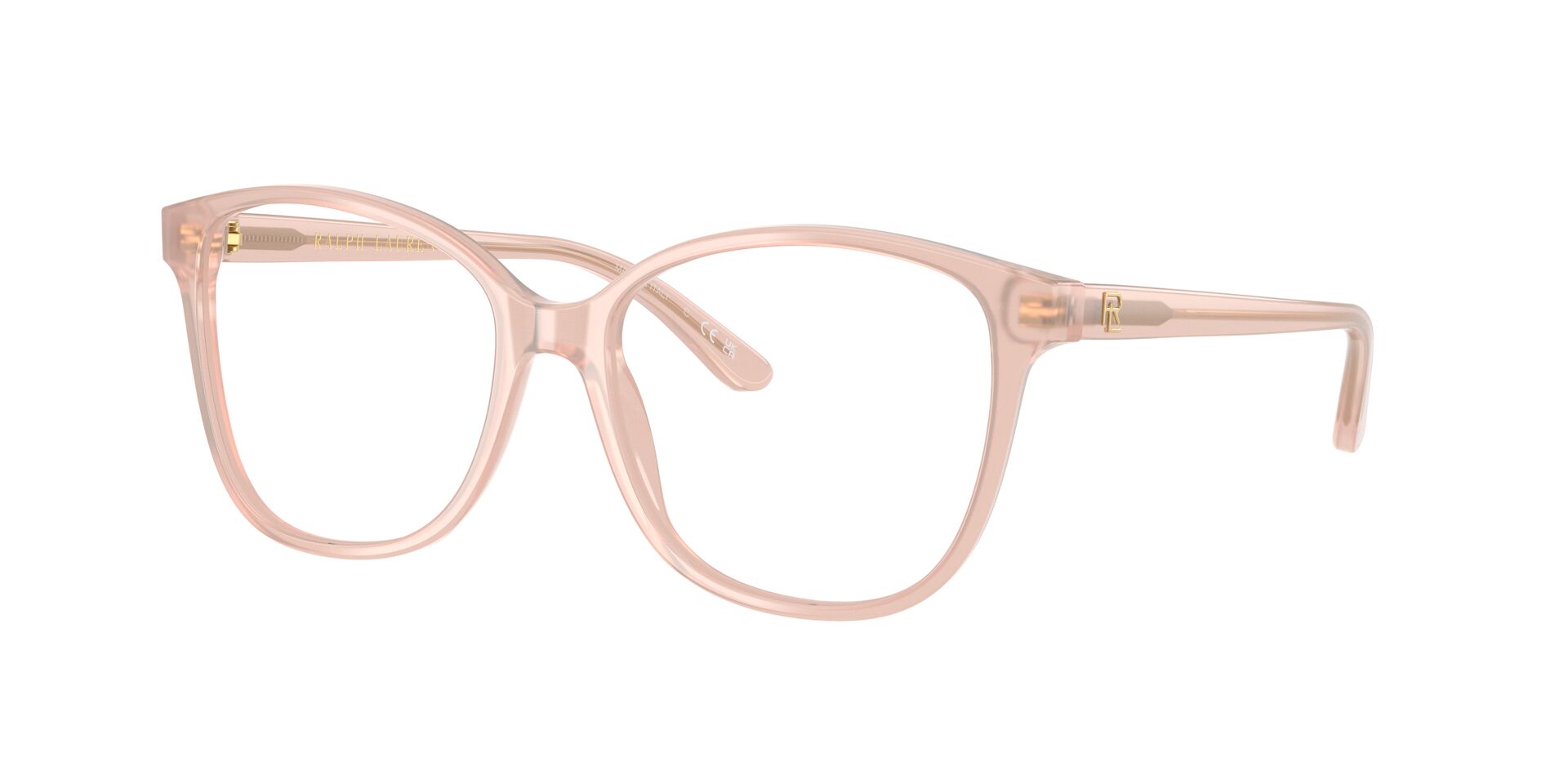 Das Bild zeigt die Korrektionsbrille RL6222 von der Marke Ralph Lauren in Nude.