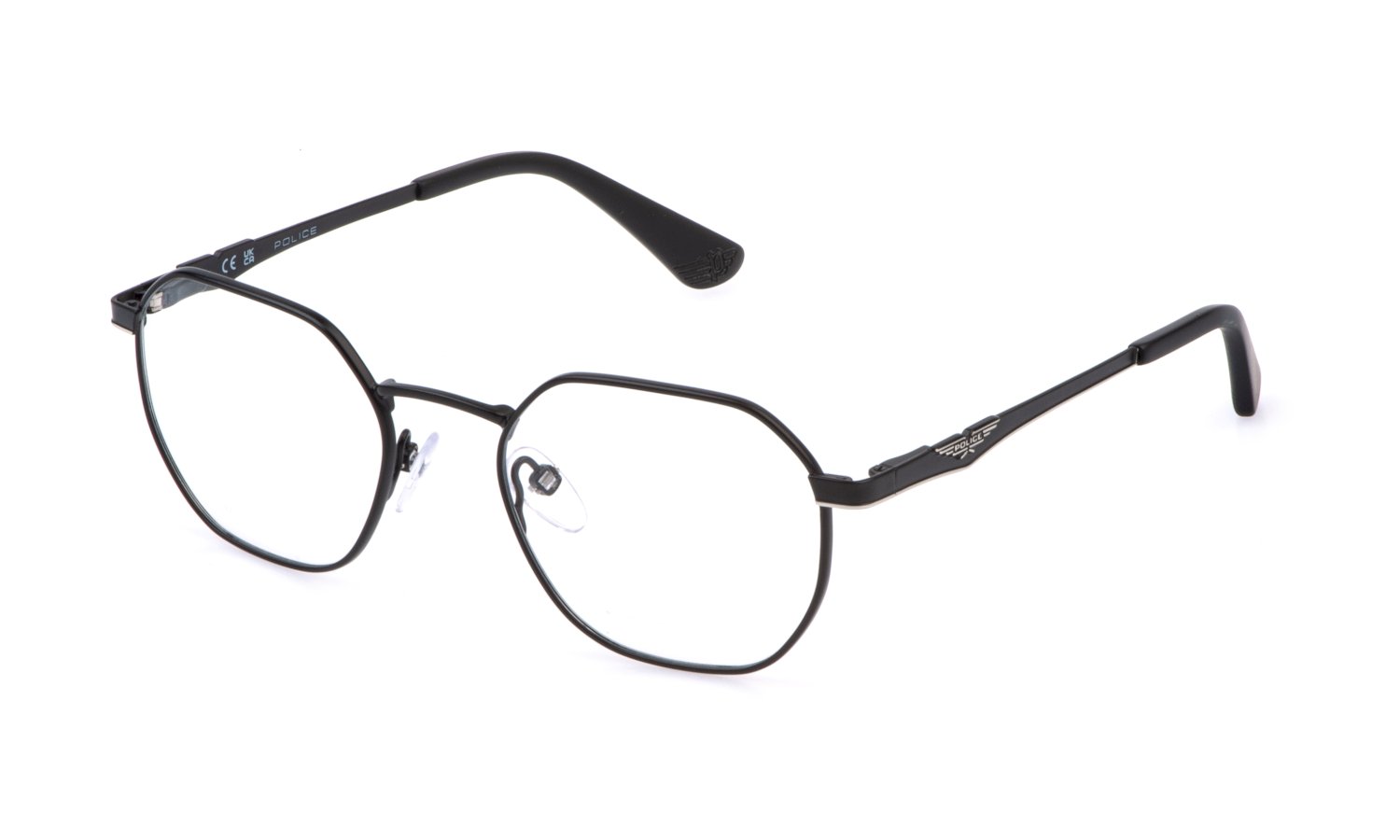 Police Brille VK582 0531 in Matt Schwarz