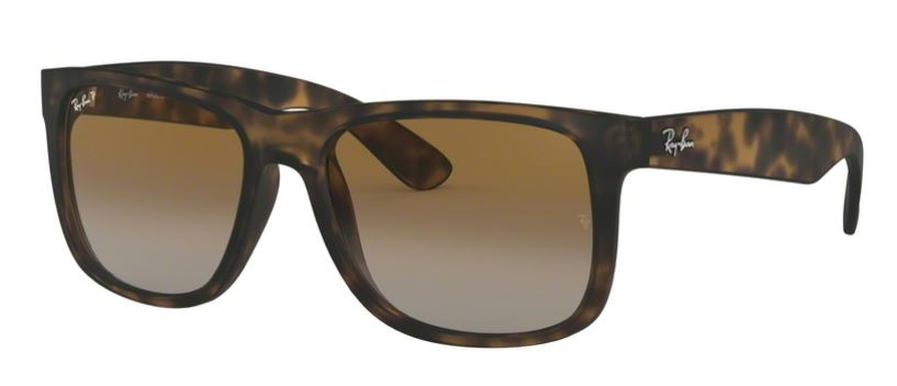 Ray Ban Justin Rubber Sonnenbrille RB4165 865/T5 55