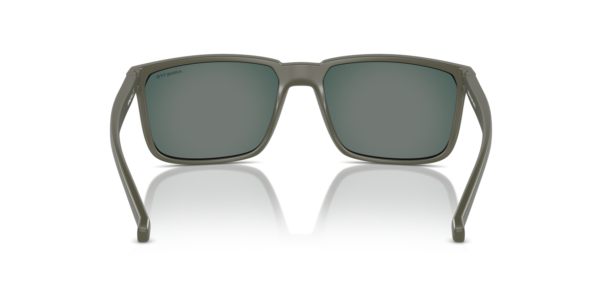 Das Bild zeigt die Sonnenbrille AN4251 von der Marke Arnette in Schlammgrün.