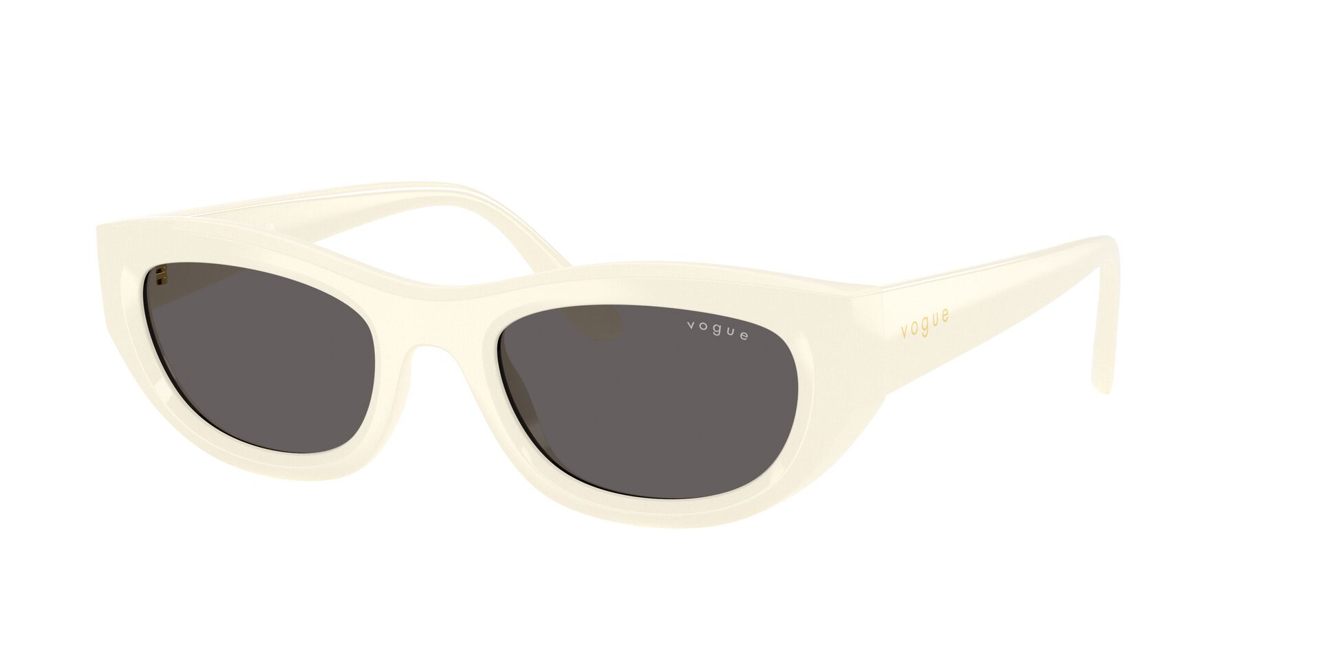 Das Bild zeigt die Sonnenbrille VO5616S von der Marke Vogue in Ivory.