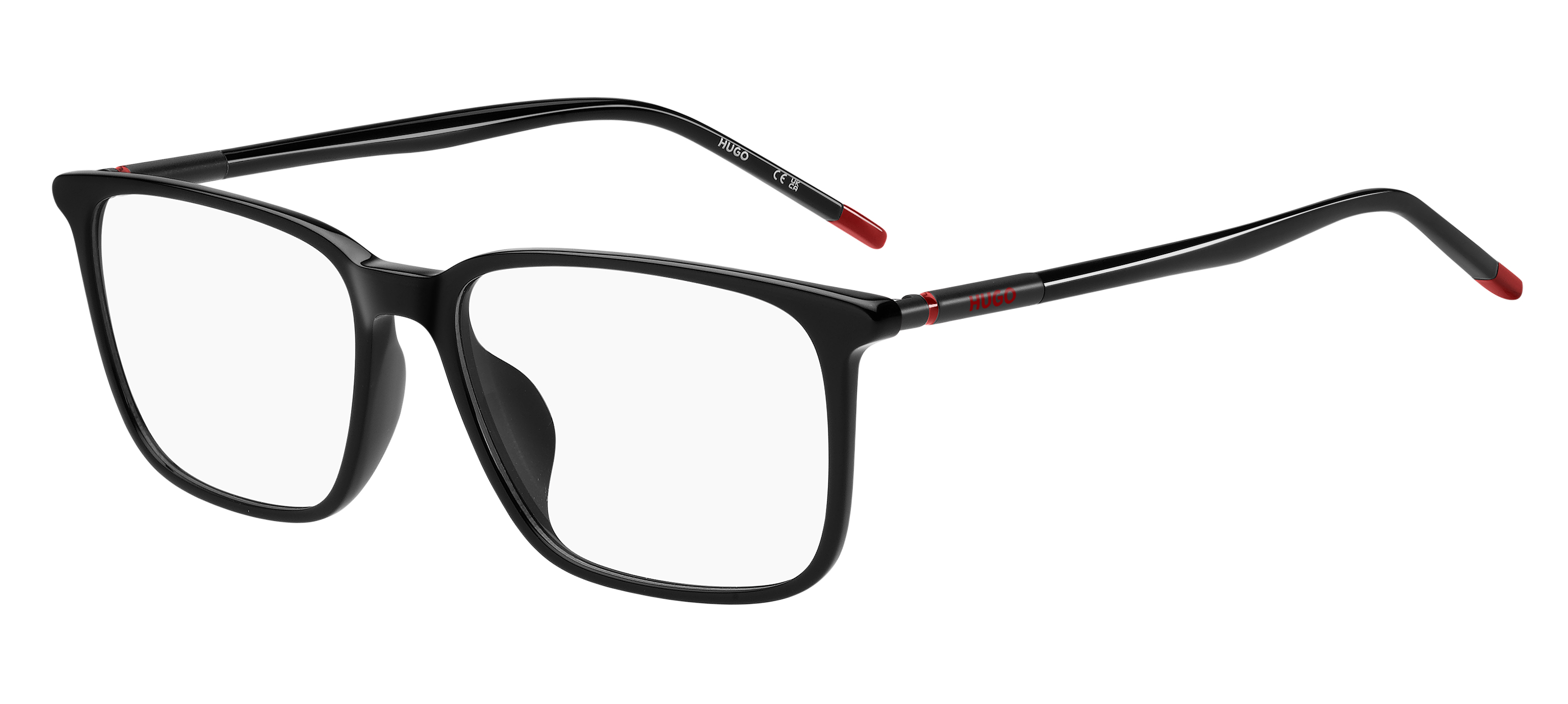 Das Bild zeigt die HUGO Fassung HG1349/G 807 leicht seitlich.