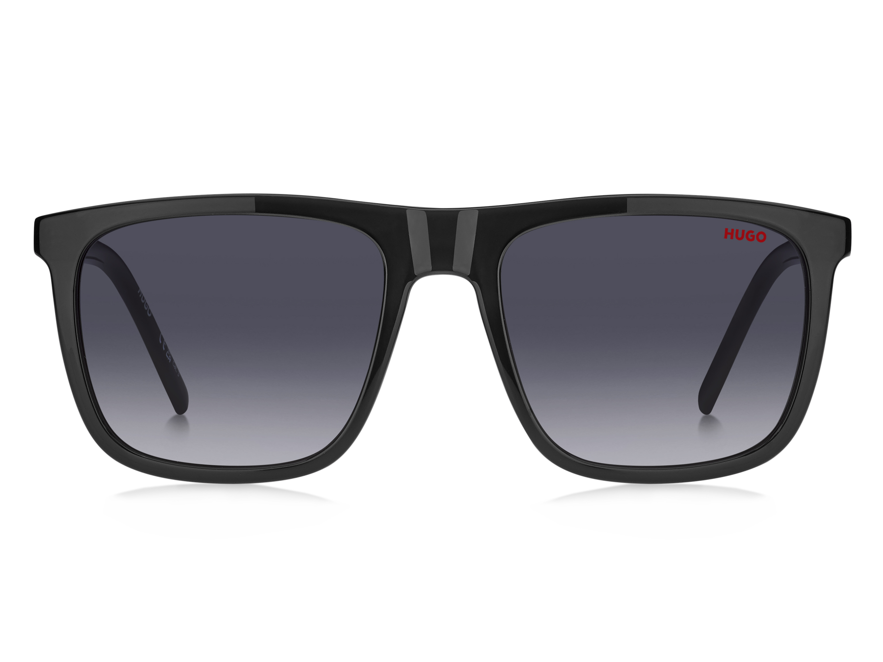 Das Bild zeigt die Sonnenbrille HG1304/S KB7 von der Marke Hugo in schwarz.