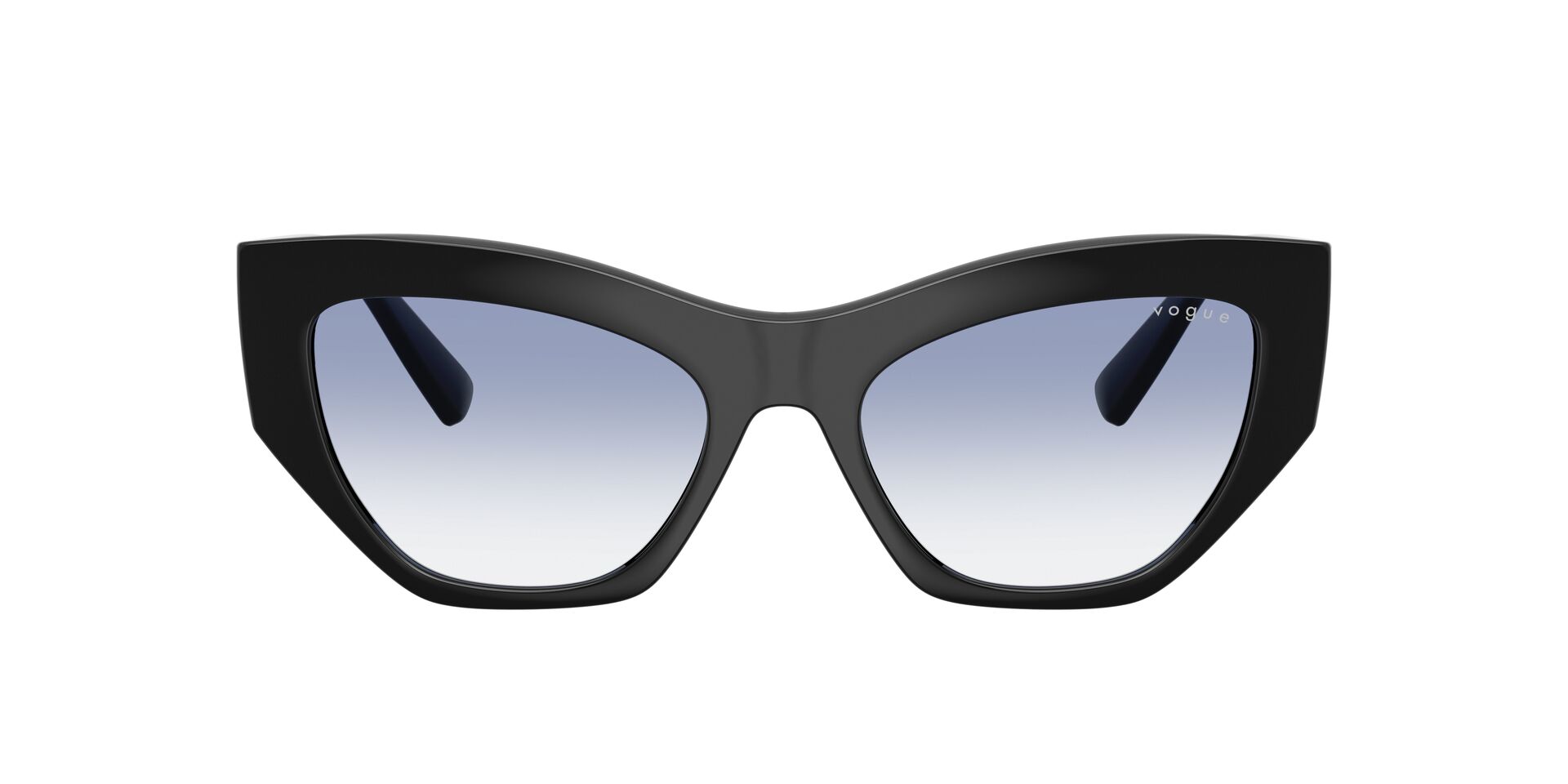 Das Bild zeigt die Sonnenbrille VO5607S von der Marke Vogue in Schwarz.