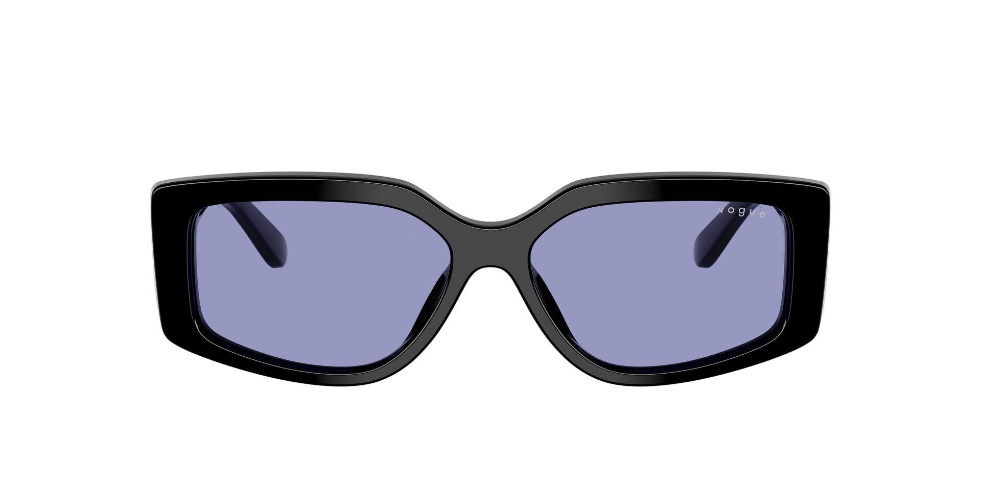 Das Bild zeigt die Sonnenbrille VO5642SU von der Marke Vogue in Schwarz.