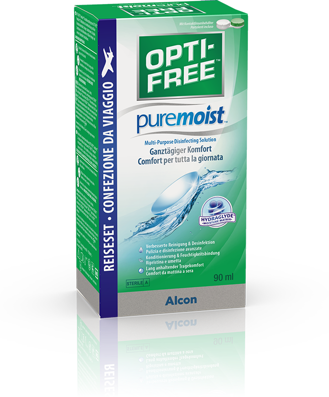 Opti-Free PureMoist Travelpack, Alcon (90 ml)