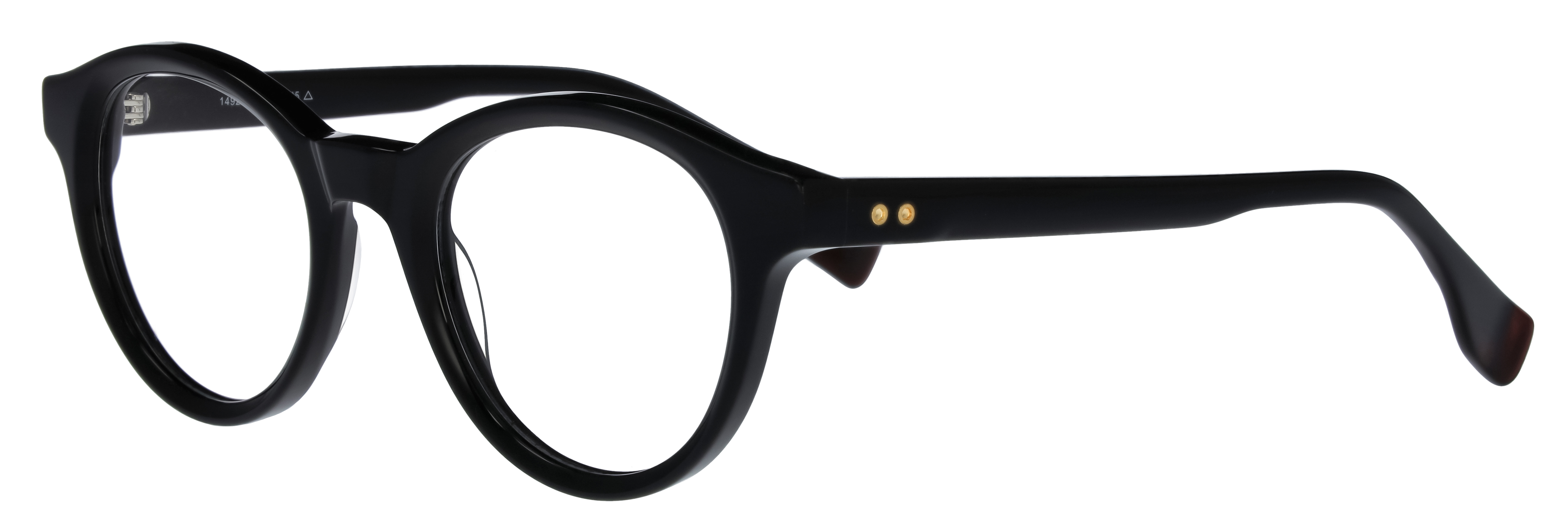 Auf diesem Bild sehen Sie eine Abele-Optik Brille 149211 in Schwarz.