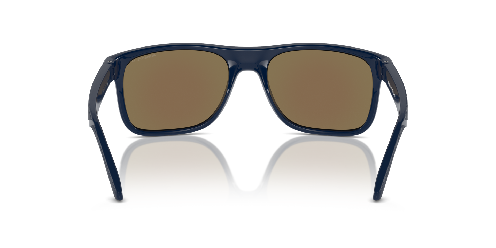 Das Bild zeigt die Sonnenbrille AN4341 von der Marke Arnette in blau/schwarz.