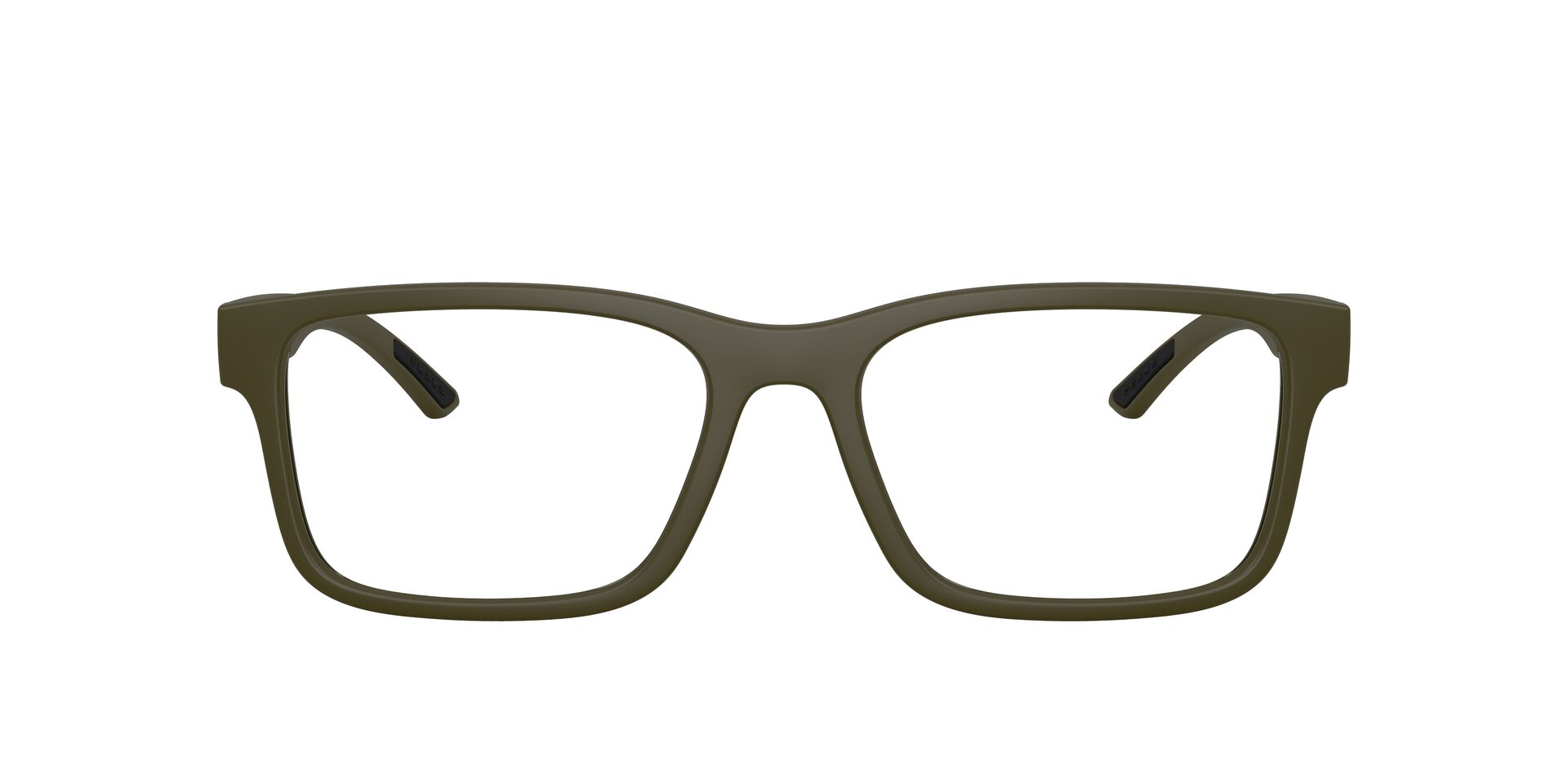 Das Bild zeigt die Prada Linea Rossa Fassung PS01RV 15X1O1 von vorne.