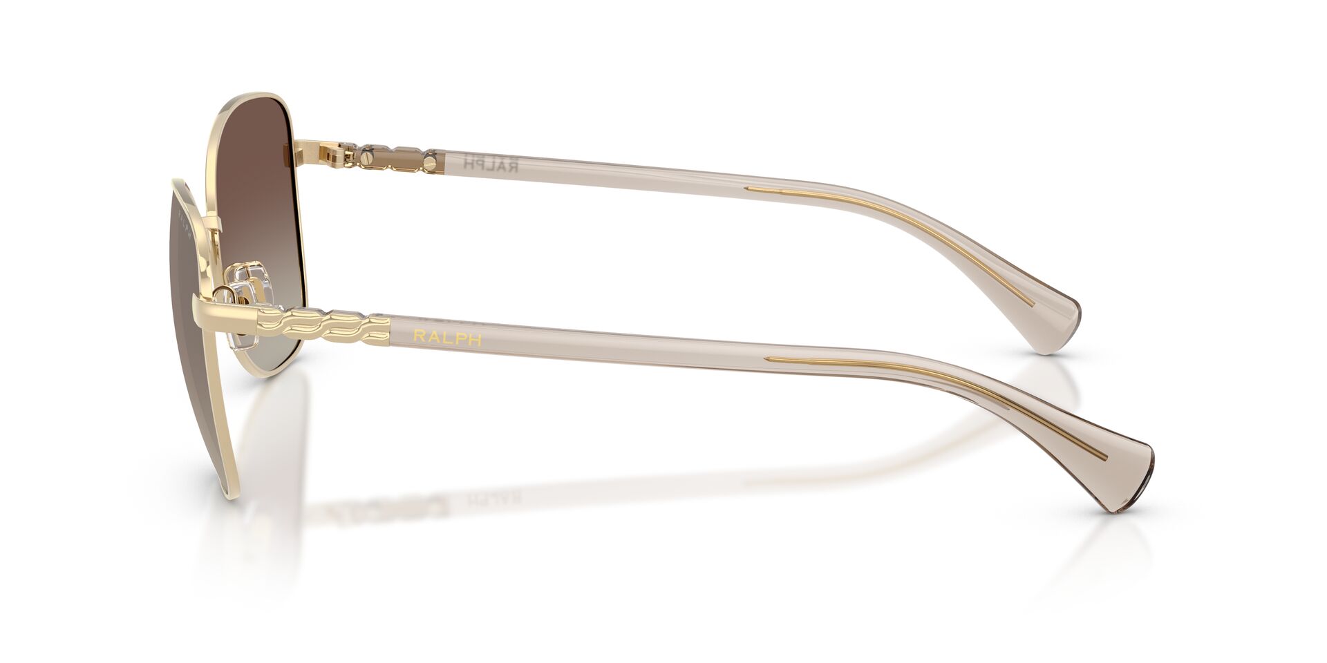 Das Bild zeigt die Bügel der Ralph Sonnenbrille RA4147 9116B8.