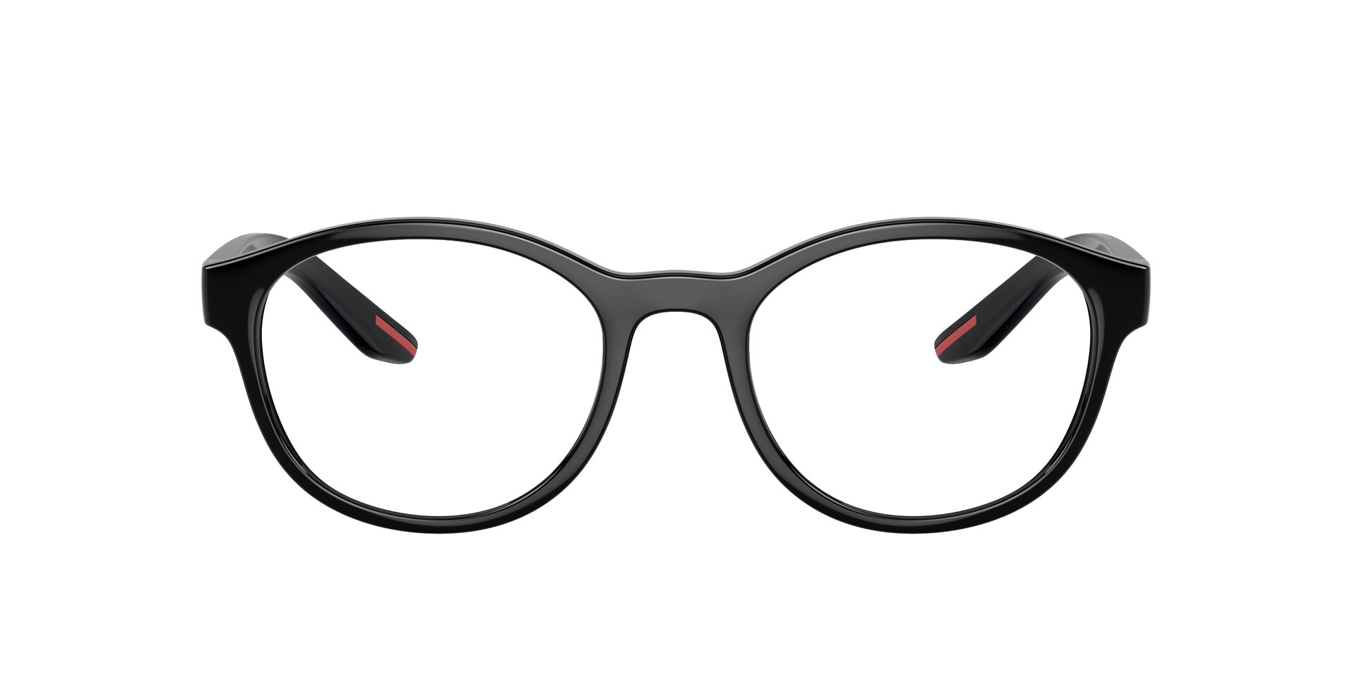 Das Bild zeigt die Prada Linea Rossa Fassung PS07PV 1AB1O1 von vorne.