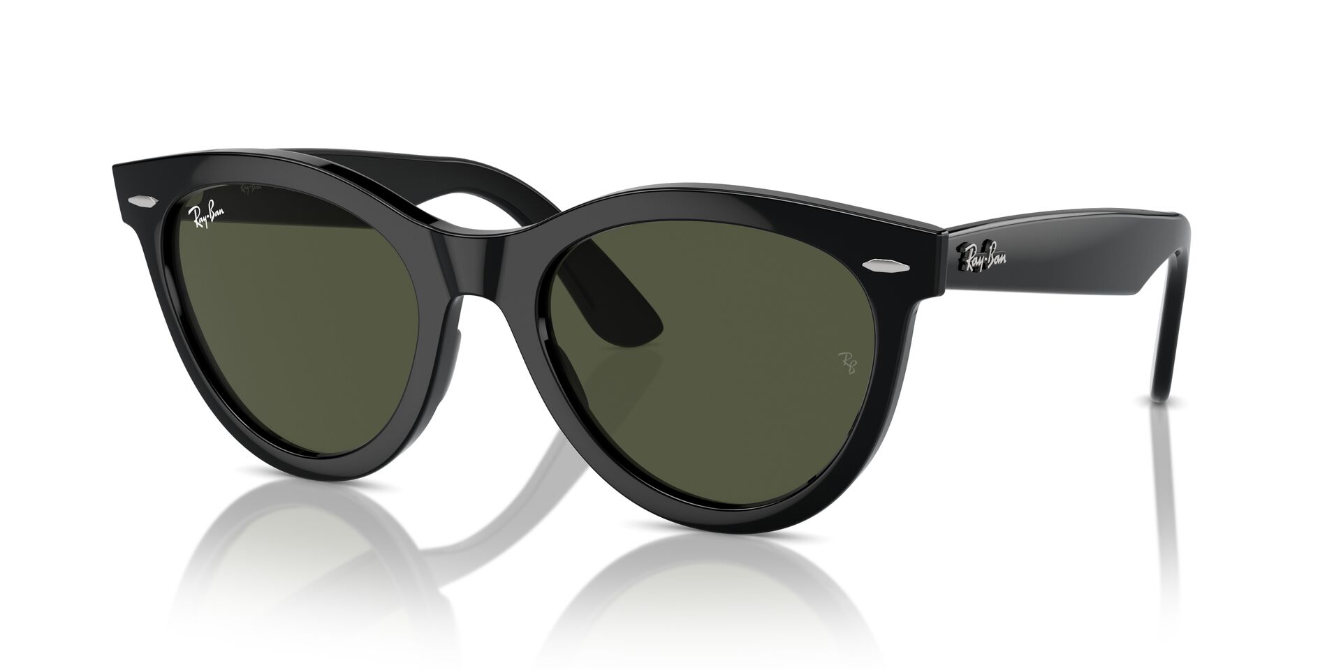 Das Bild zeigt die Sonnenbrille RB2241 901/31 von der Marke Ray-Ban in Schwarz.