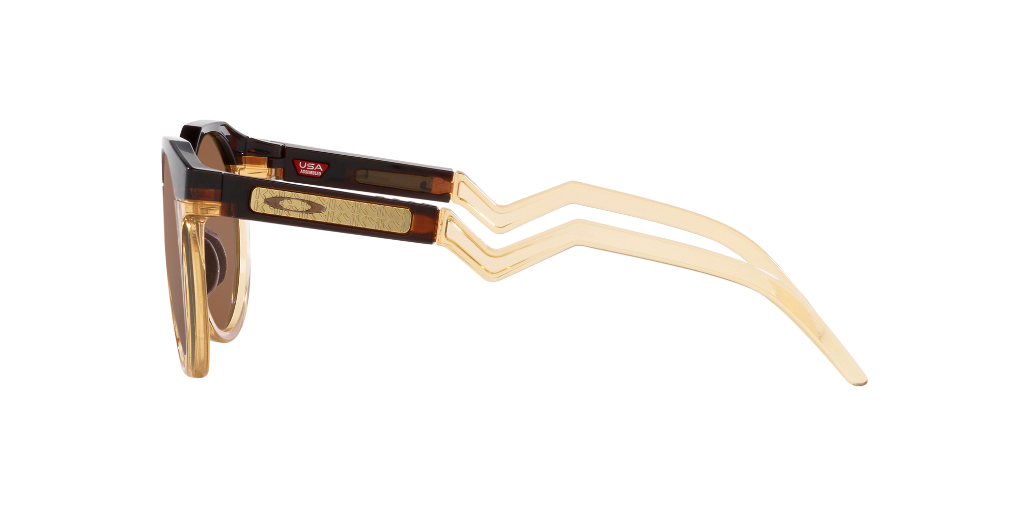 Oakley Sonnenbrille OO9242 924207 Hstn dark amber/light curry