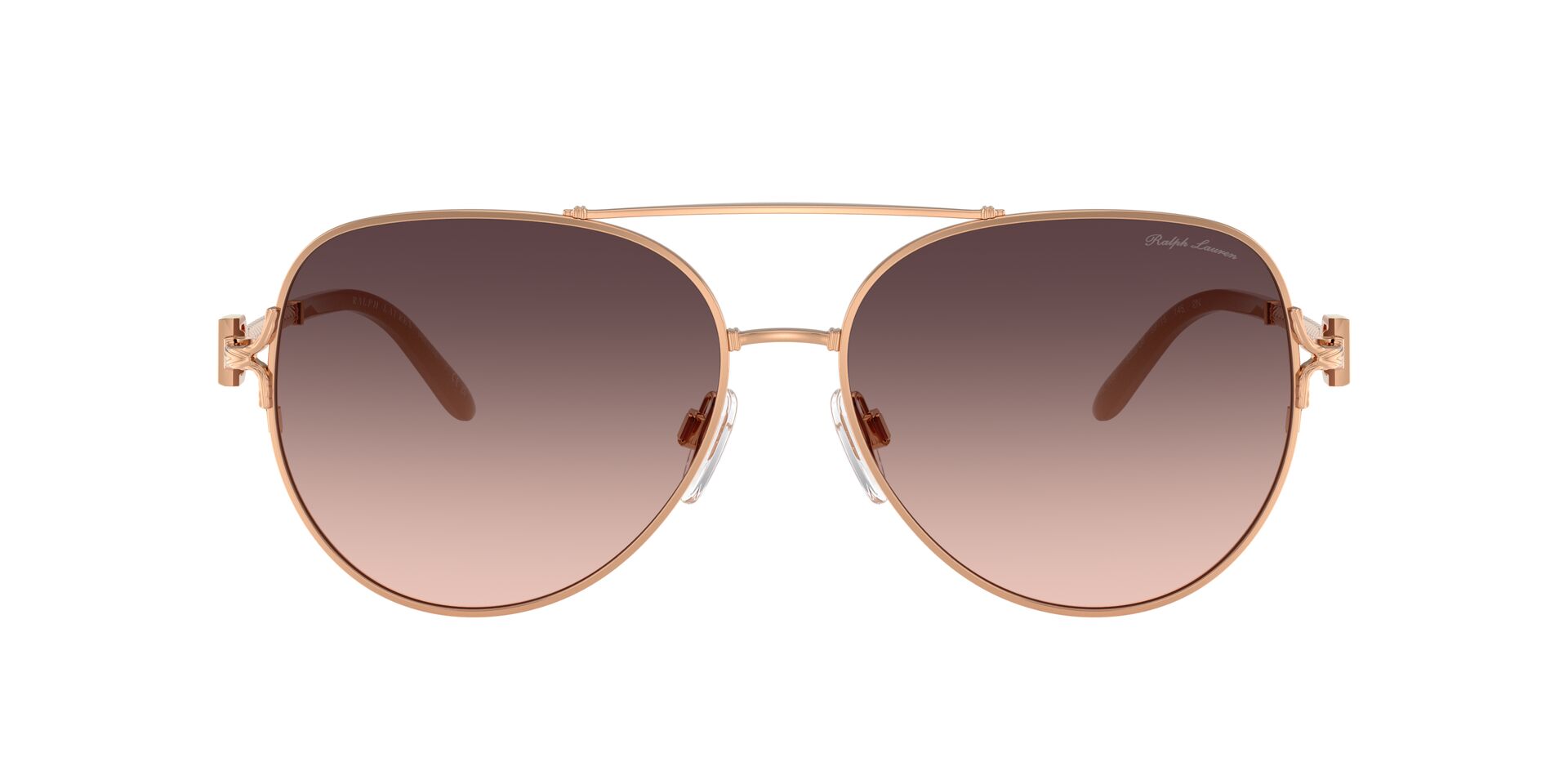 Das Bild zeigt die Ralph Sonnenbrille RL7087 9329U8 von vorne.