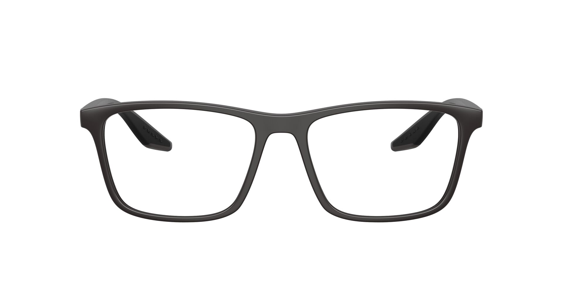 Das Bild zeigt die Prada Linea Rossa Fassung PS01QV 18K1O1 von vorne.