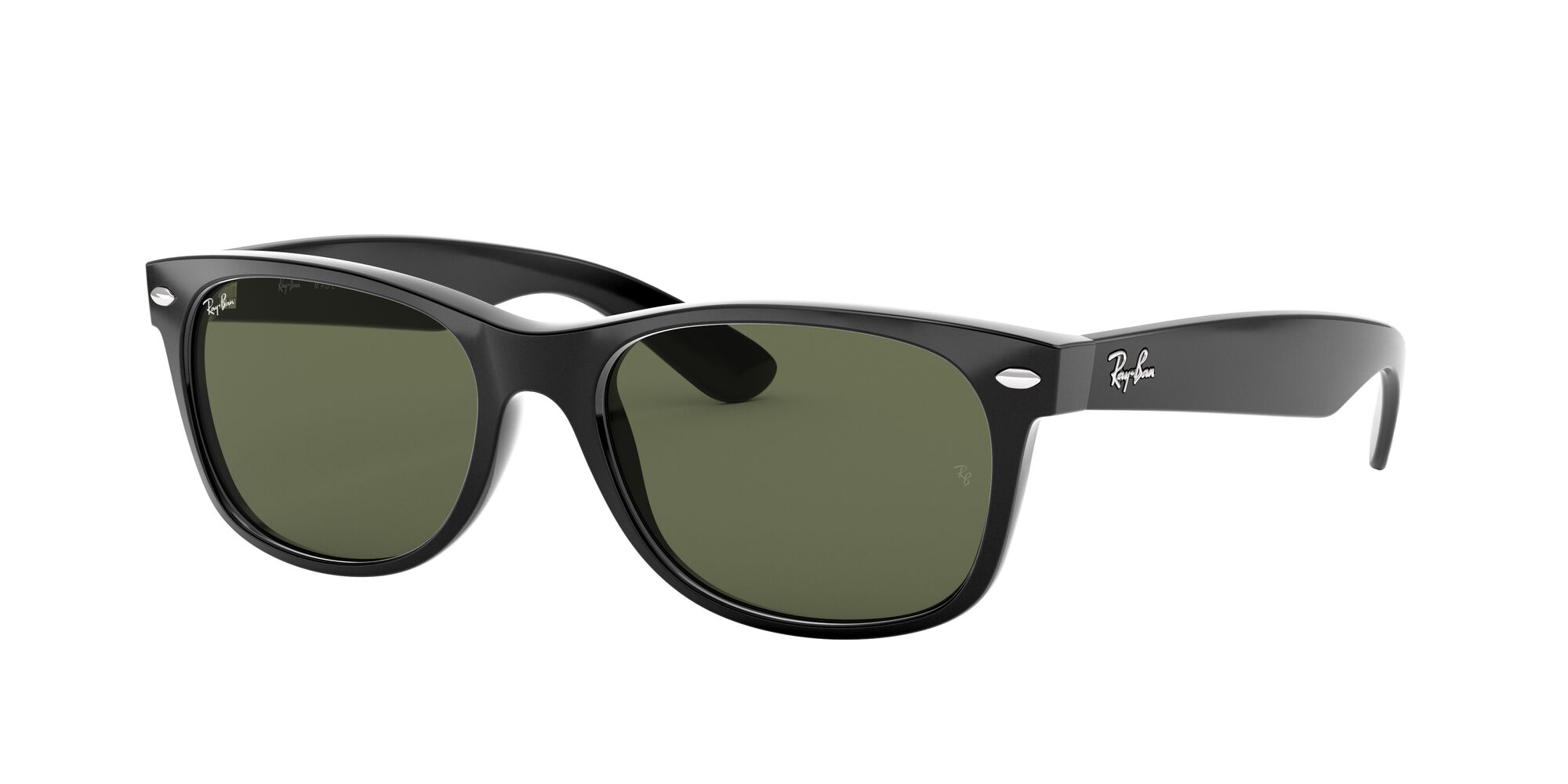 Das Bild zeigt die Sonnenbrille RB2132 901 von der Marke Ray-Ban in schwarz.