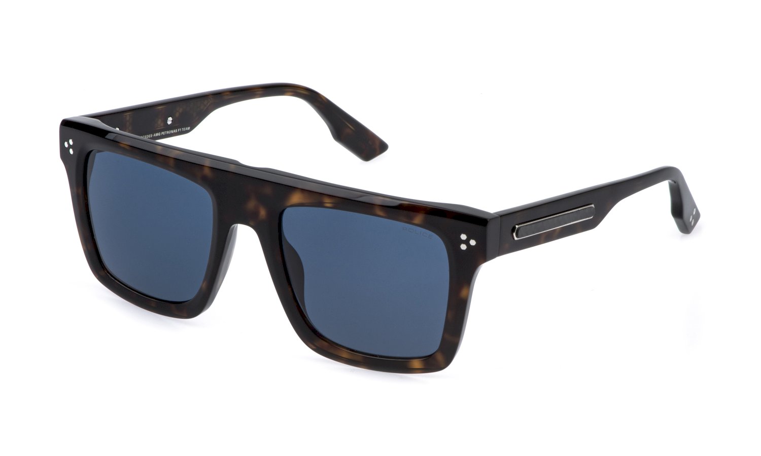 Das Bild zeigt die Sonnenbrille SPLR47M von der Marke Police in Havanna.