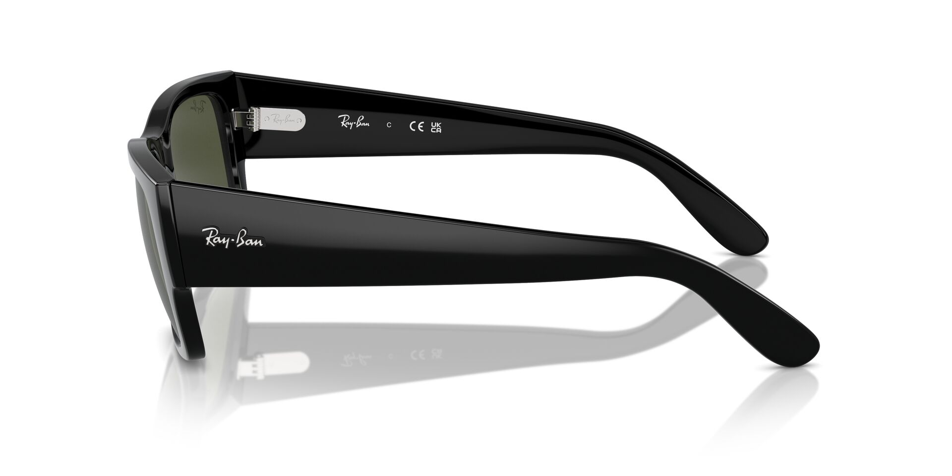 Das Bild zeigt die Sonnenbrille RB0947S 901/31 von der Marke Ray-Ban in Schwarz.