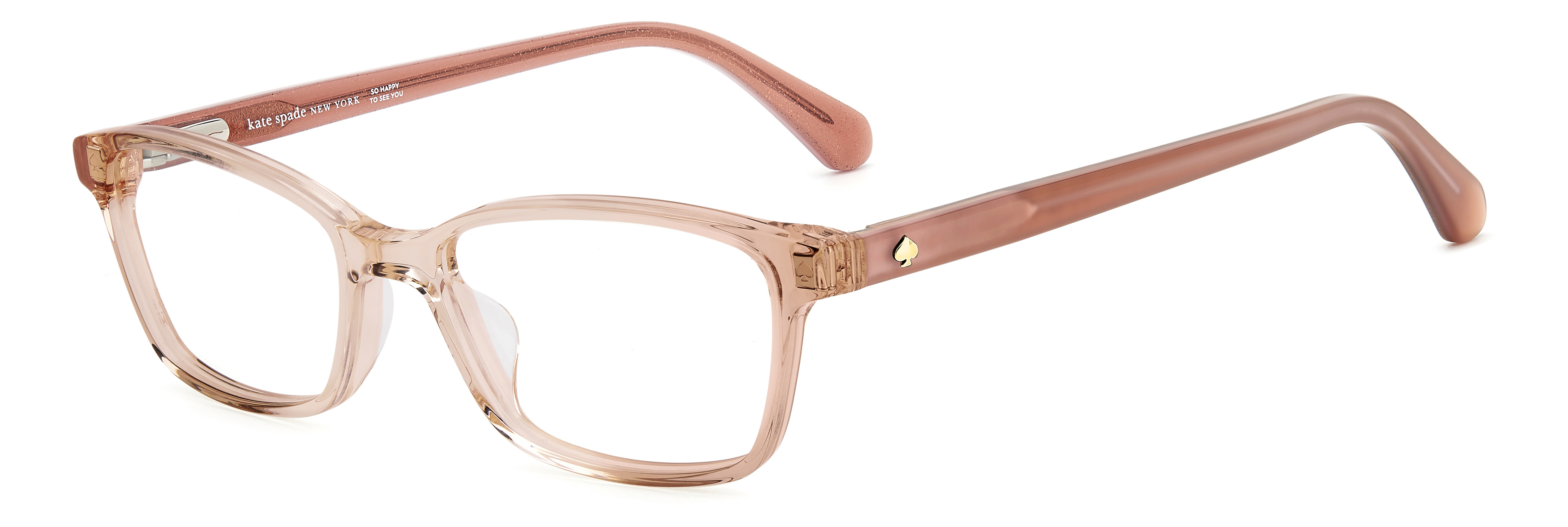 Das Bild zeigt die Kate Spade Fassung Agnessa2 733 leicht seitlich.