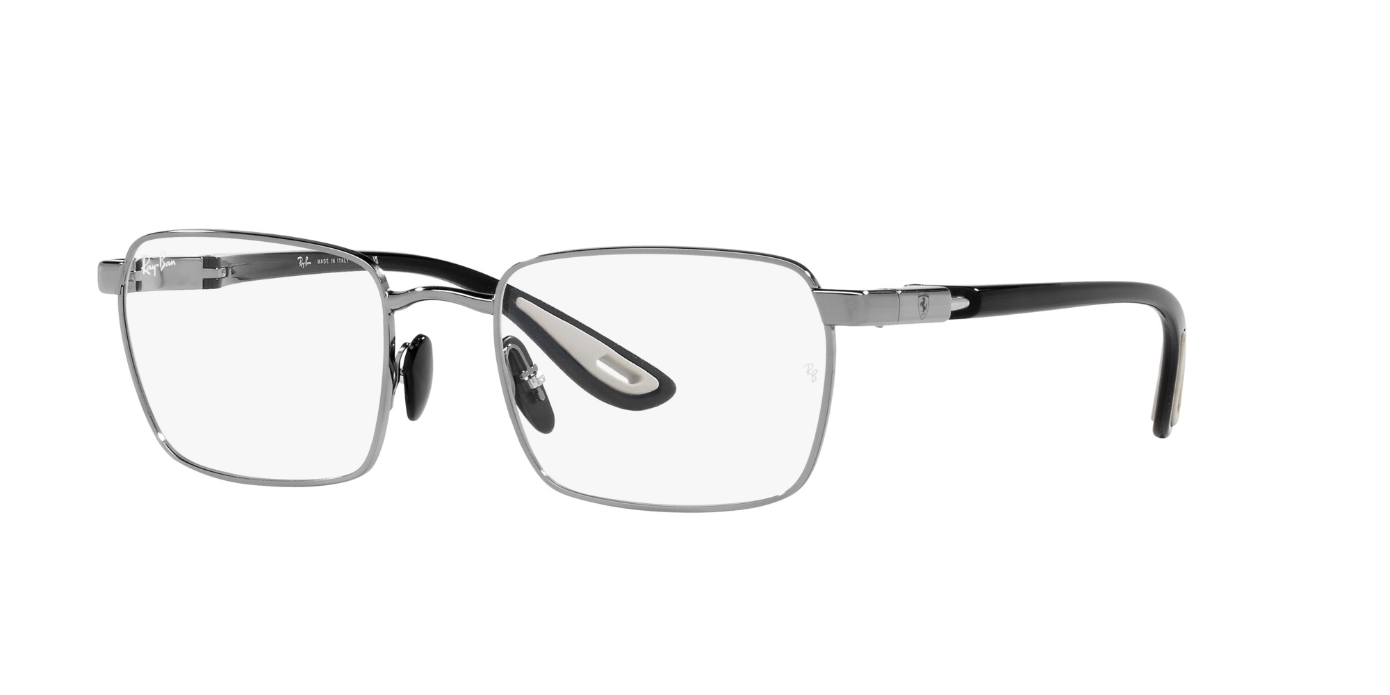Das Bild zeigt die Korrektionsbrille RX6507M F084 von der Marke Ray Ban in Gunmetal.