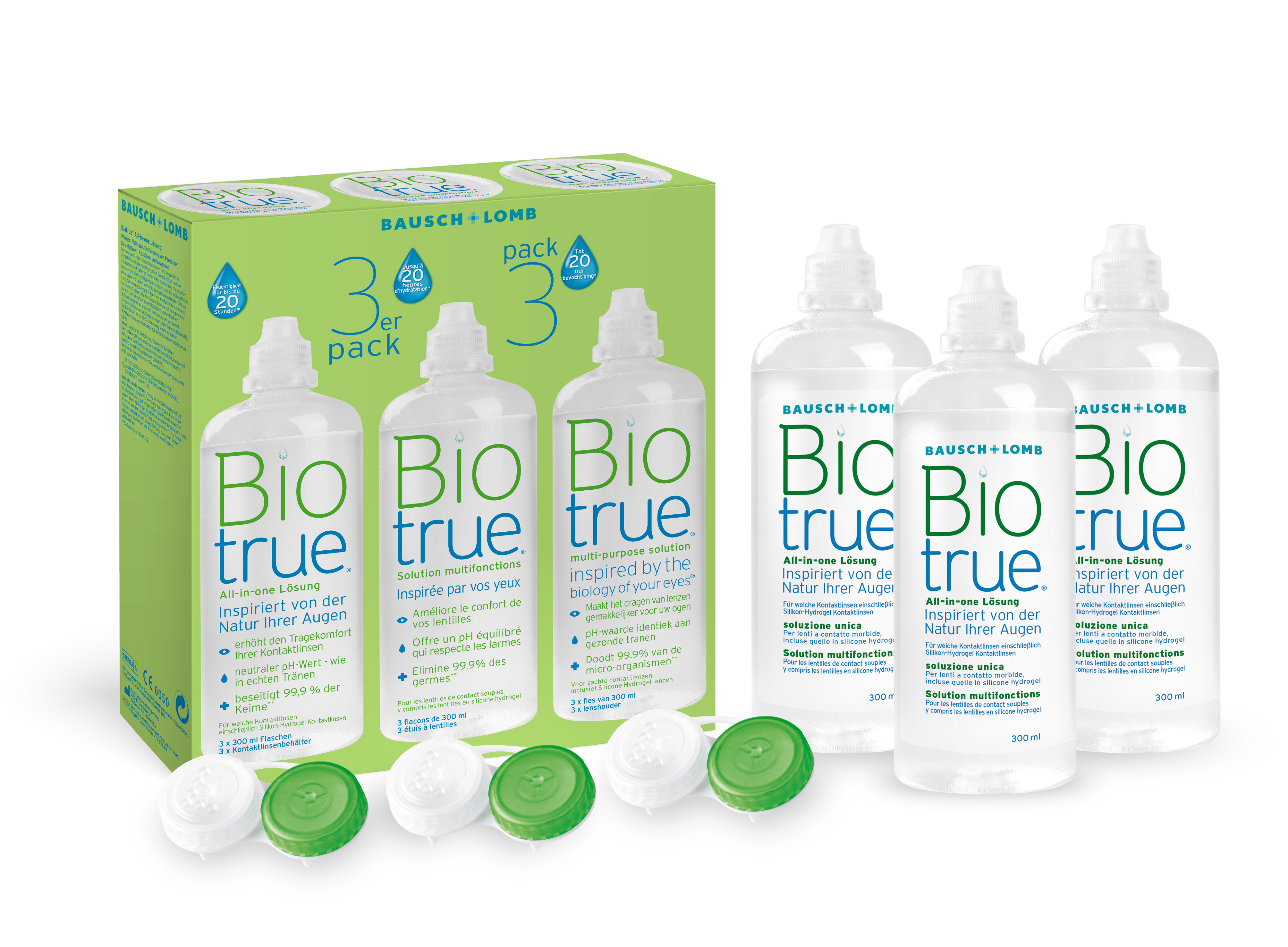 Biotrue 3er Pack (3 x 300 ml), Bausch & Lomb
