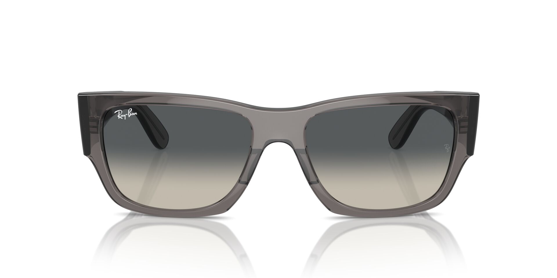 Das Bild zeigt die Sonnenbrille RB0947S 667571 von Ray-Ban in Dunkelgrau.