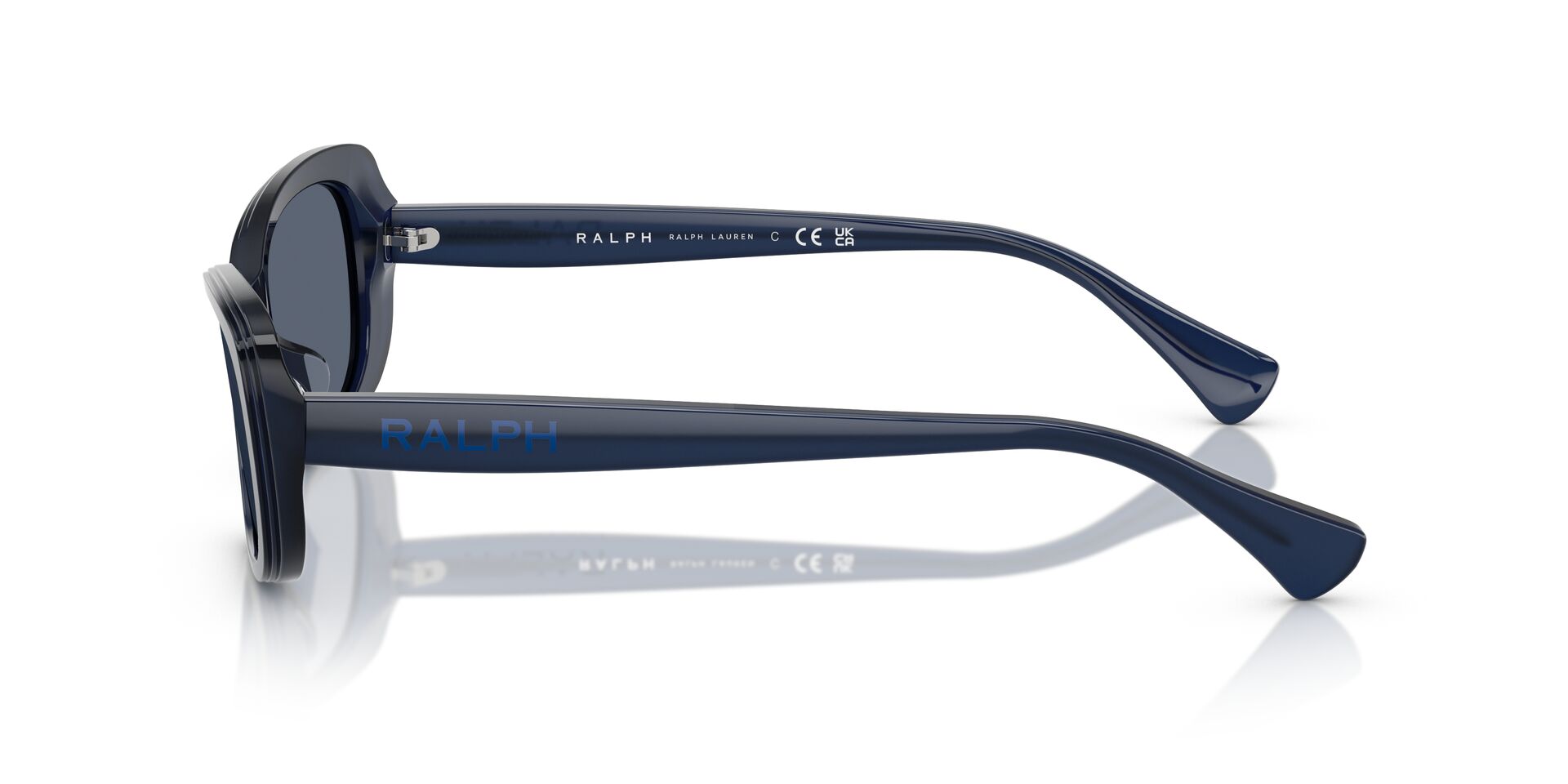Ralph Sonnenbrille RA5322U 605987 glänzend opalisierendes Blau