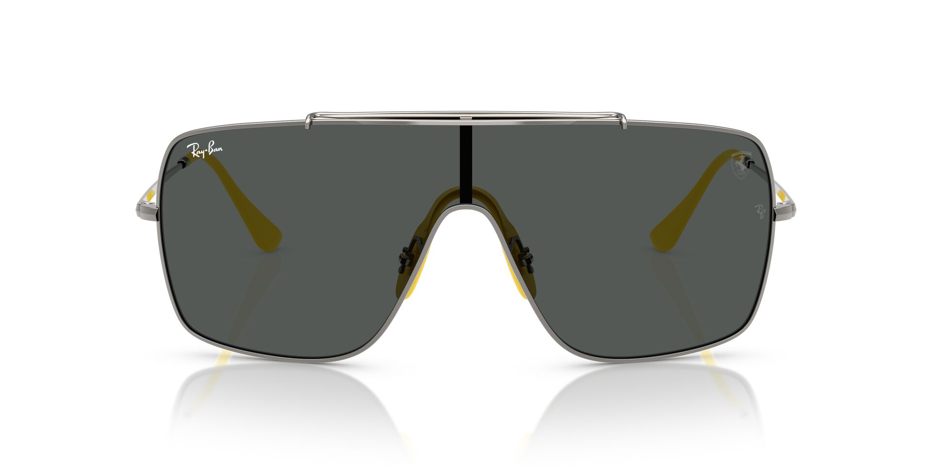 Das Bild zeigt die Sonnenbrille RB3697M F03087 von Ray-Ban in Gunmetal.