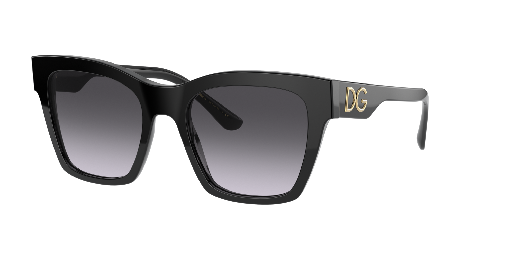 Dolce & Gabbana Sonnenbrille in Schwarz DG4384 501/8G 53