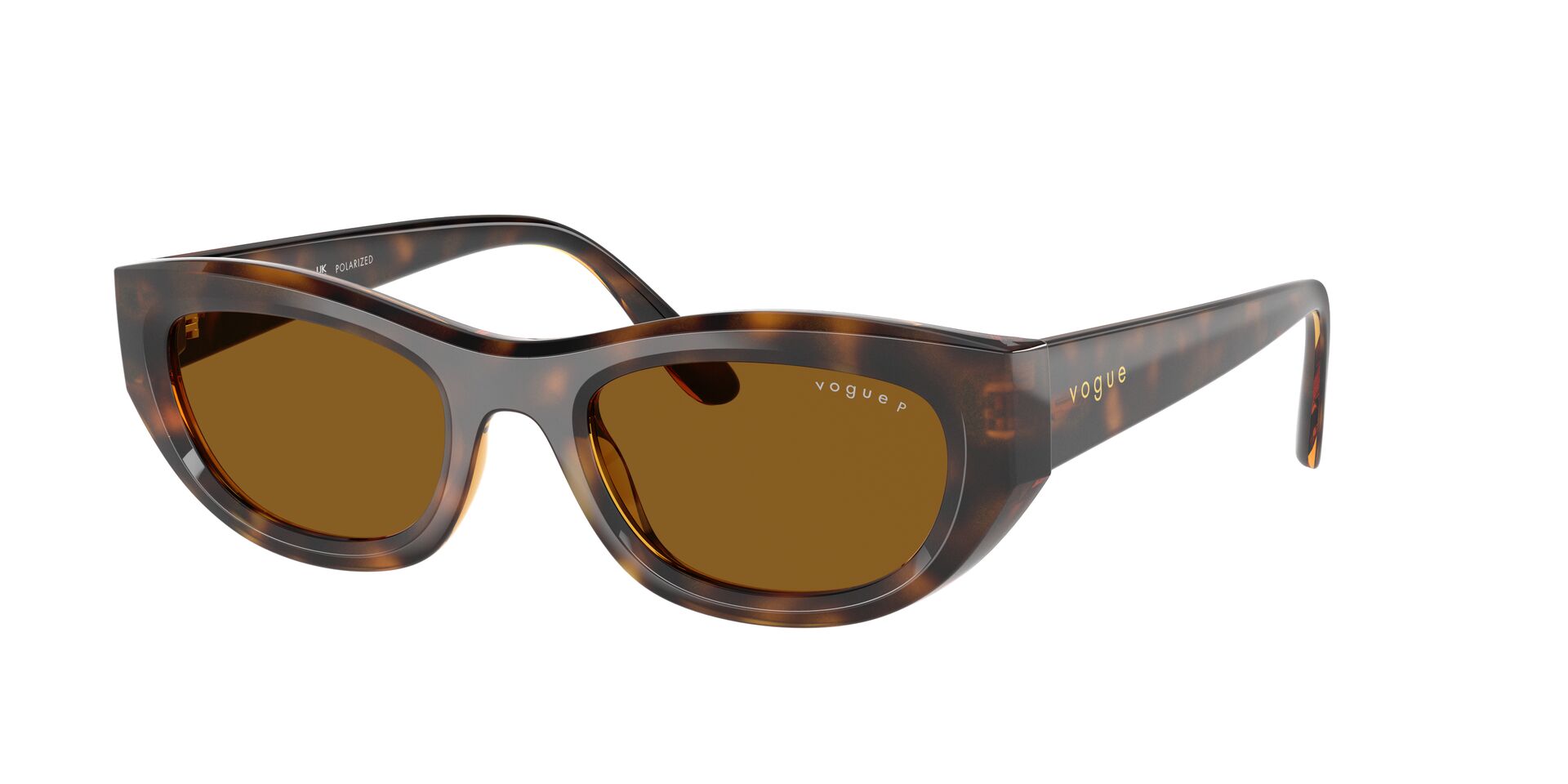 Das Bild zeigt die Sonnenbrille VO5616S von der Marke Vogue in Havanna.