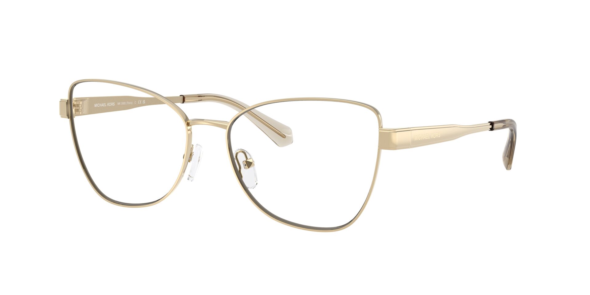 Michael Kors Damen Brille MK3085 1014 Paris Hellgold