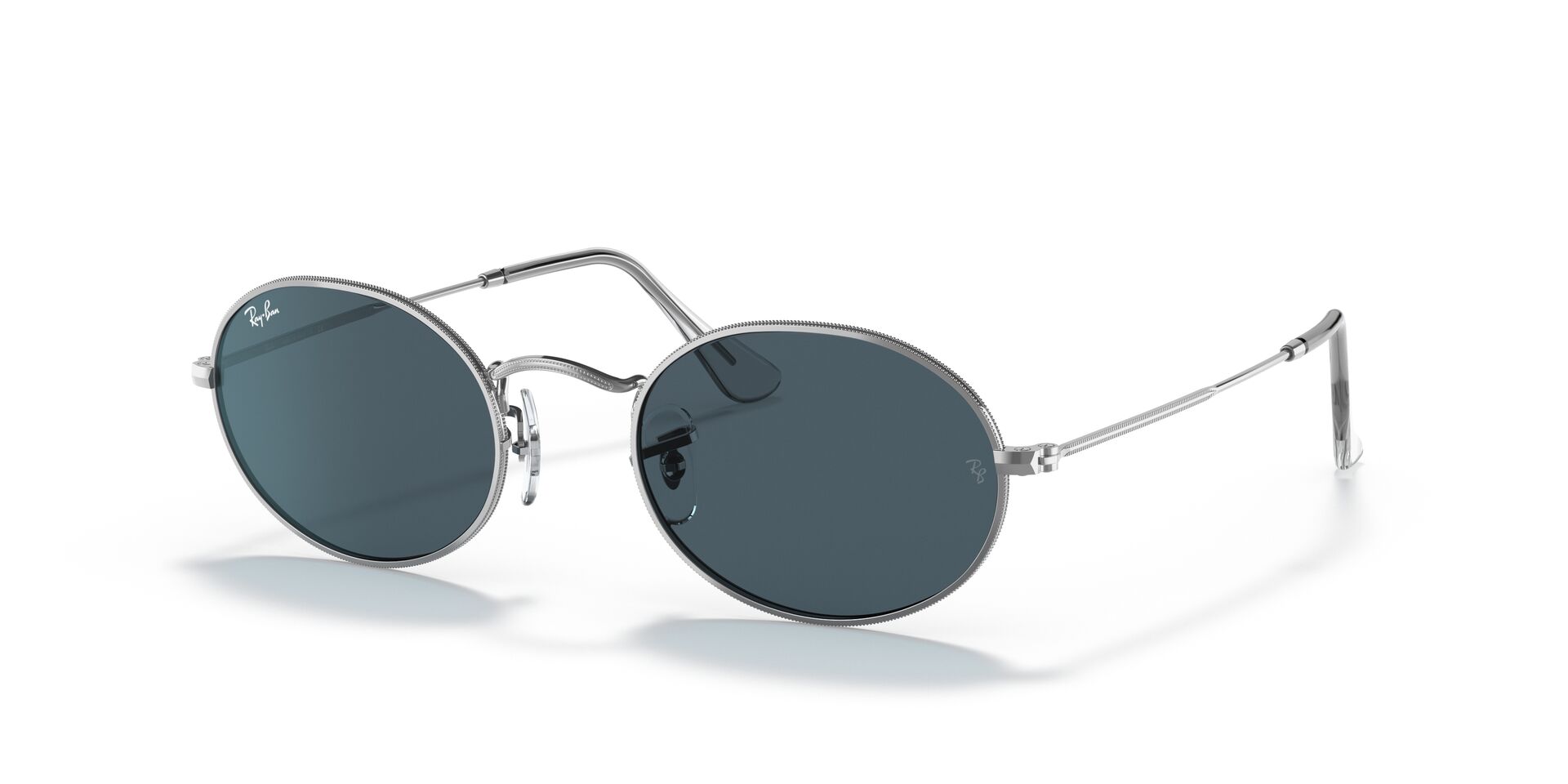 Das Bild zeigt die Sonnenbrille RB3547 003/R5 von der Marke Ray-Ban in Silber.