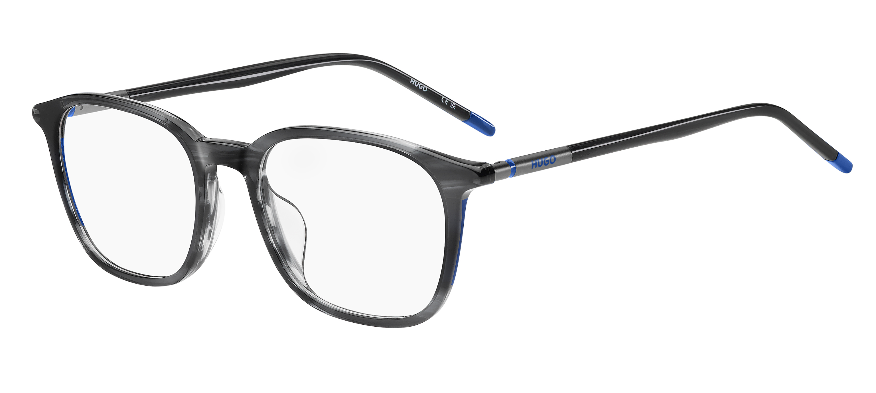 Das Bild zeigt die HUGO Fassung HG1353/G 2W8 leicht seitlich.