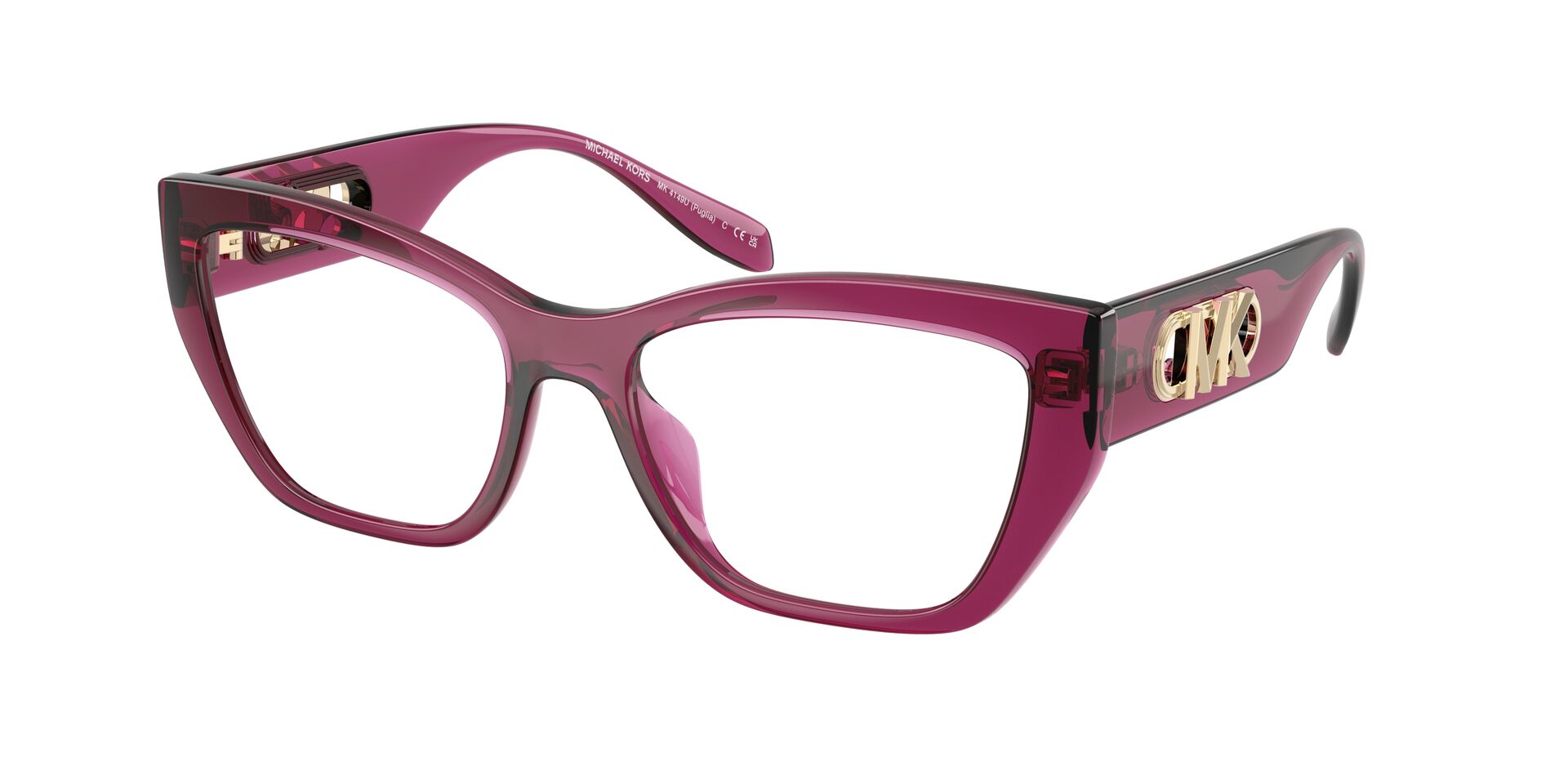 Michael Kors Damen Brille Berry Transparent MK4149U 4020