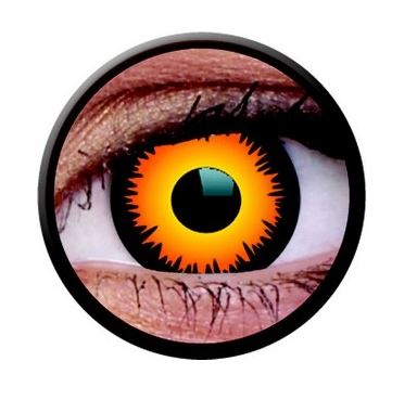 Zu sehen ist die Motivlinse Funny Lens Werewolf von ColourVUE