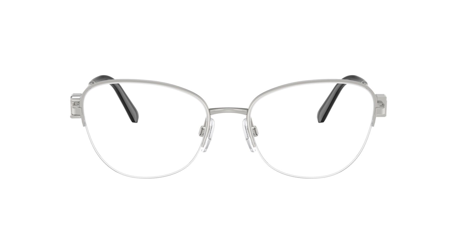 Das Bild zeigt die Korrektionsbrille RL5129 von der Marke Ralph Lauren in Silber.