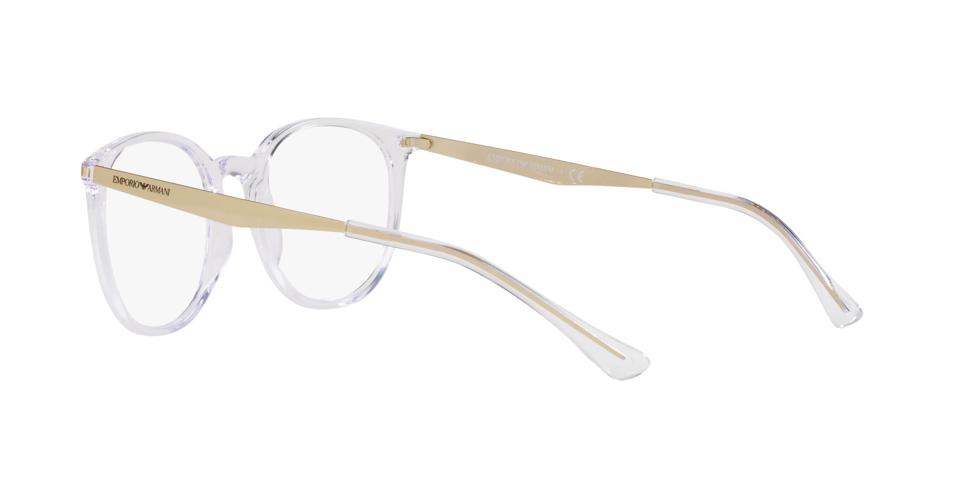 Das Bild zeigt die Korrektionsbrille EA3168 5371 von Emporio Armani in Crystal.