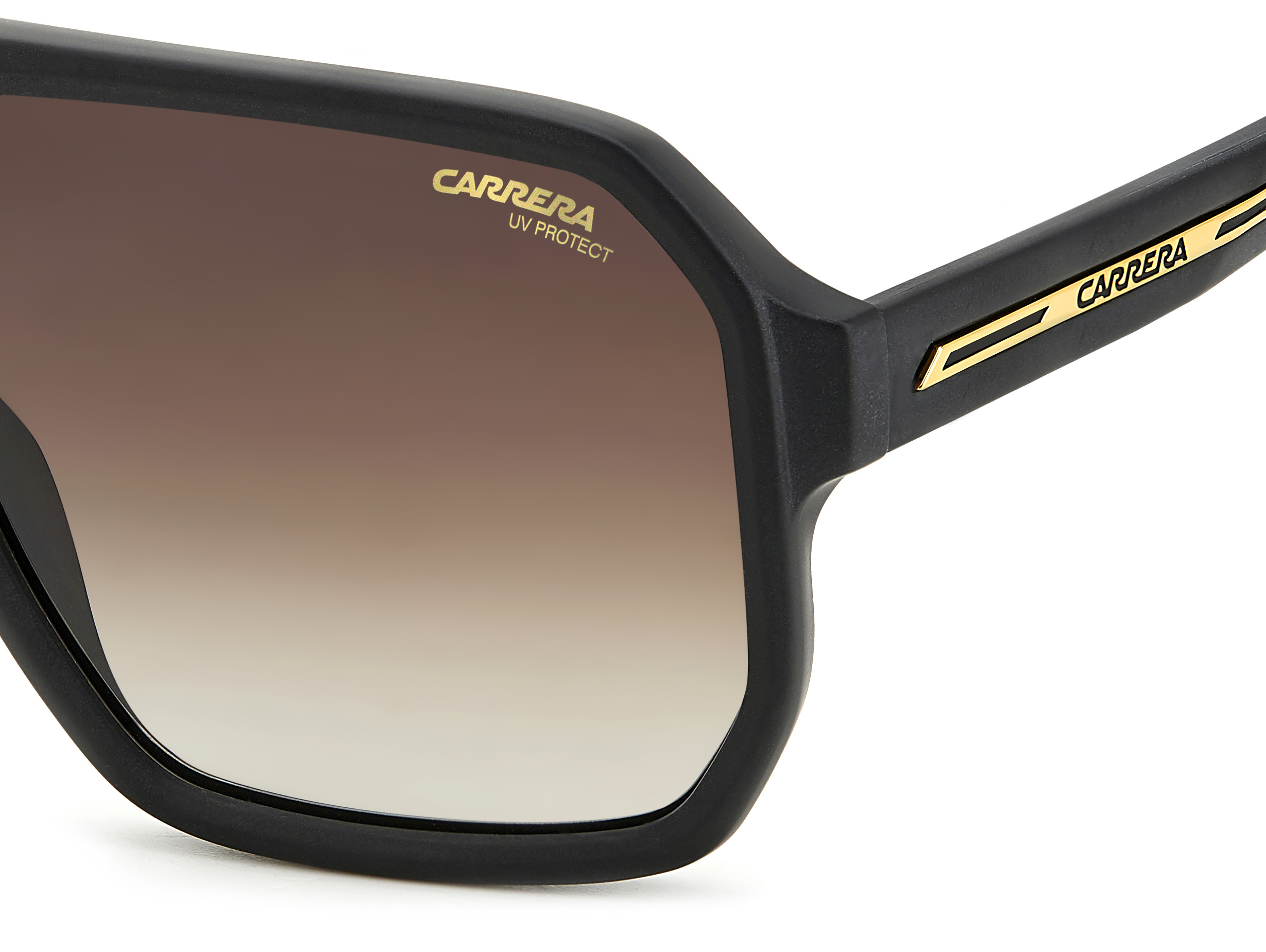 Das Bild zeigt die Sonnenbrille C01/S 003 von Carrera in  matt schwarz.