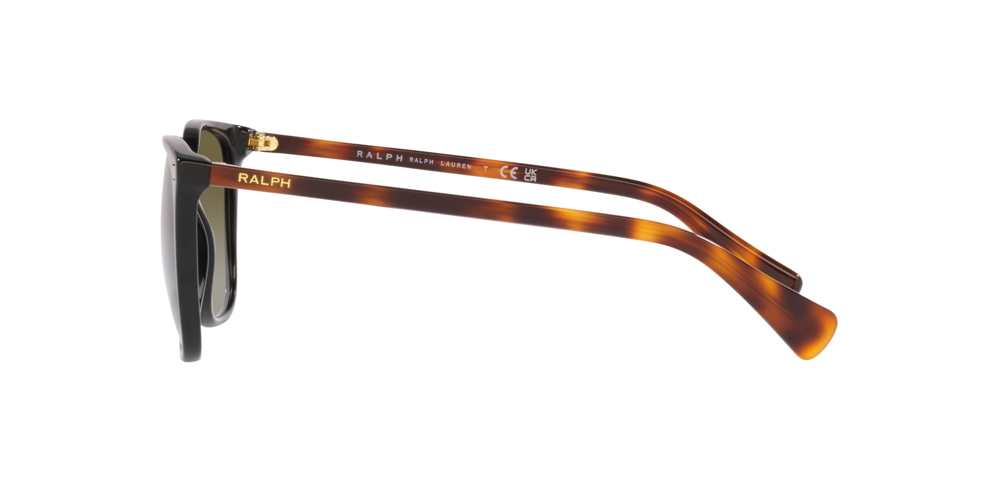 Ralph Sonnenbrille für Damen in Schwarz/Havanna RA5293 60378E 56