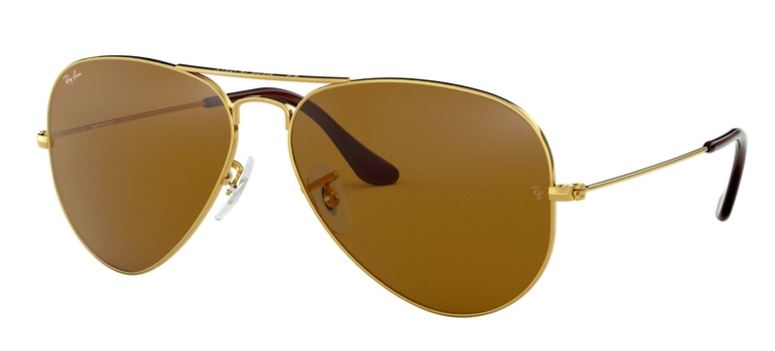 Ray Ban Aviator Large Metal Sonnenbrille RB3025 001/33 58
