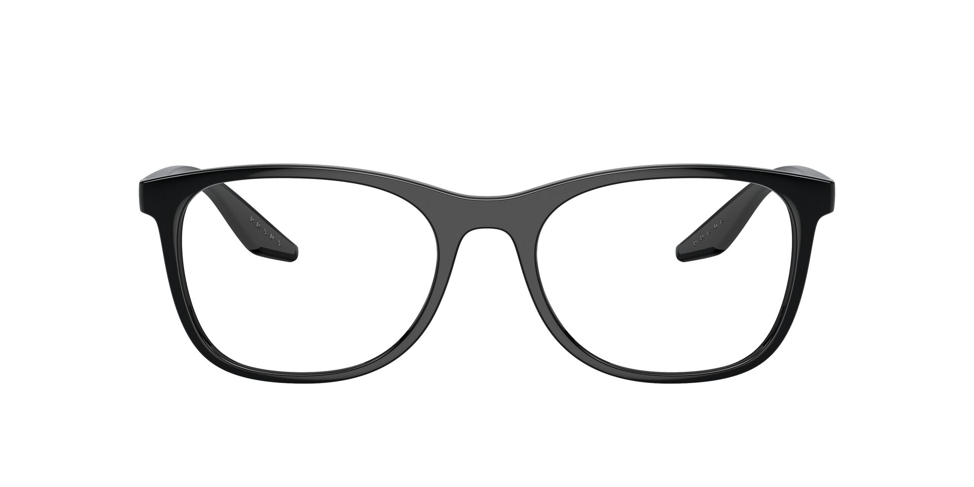 Das Bild zeigt die Prada Linea Rossa Fassung PS05PV 1AB1O1 von vorne.