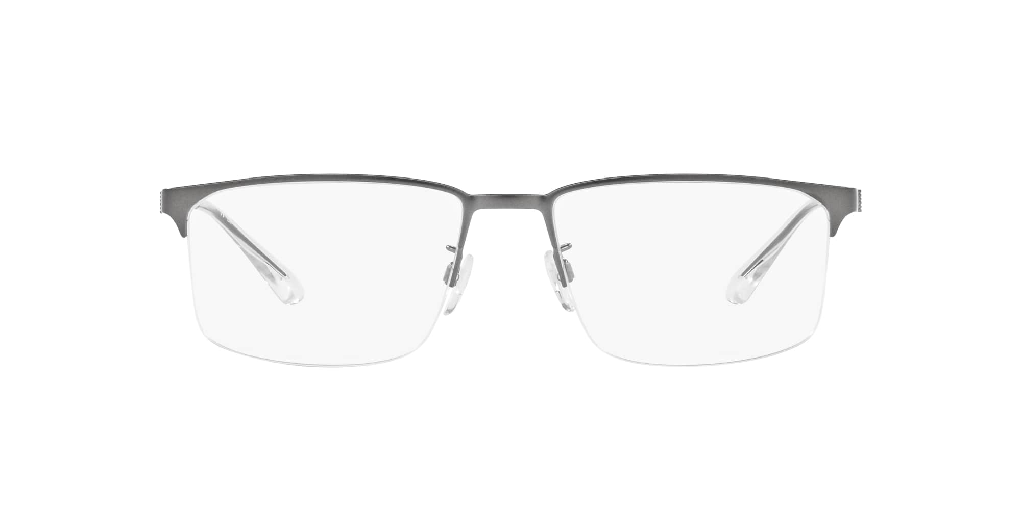 Das Bild zeigt die Korrektionsbrille EA1143 von Emporio Armani in Gunmetal.