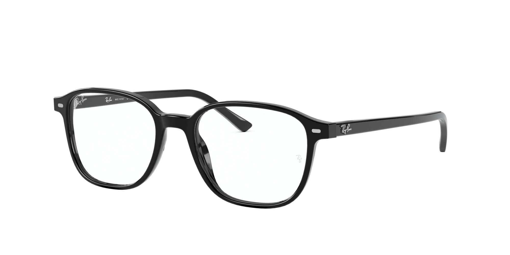 Das Bild zeigt die Korrektionsbrille RX5393 2000 von der Marke Ray Ban in schwarz.