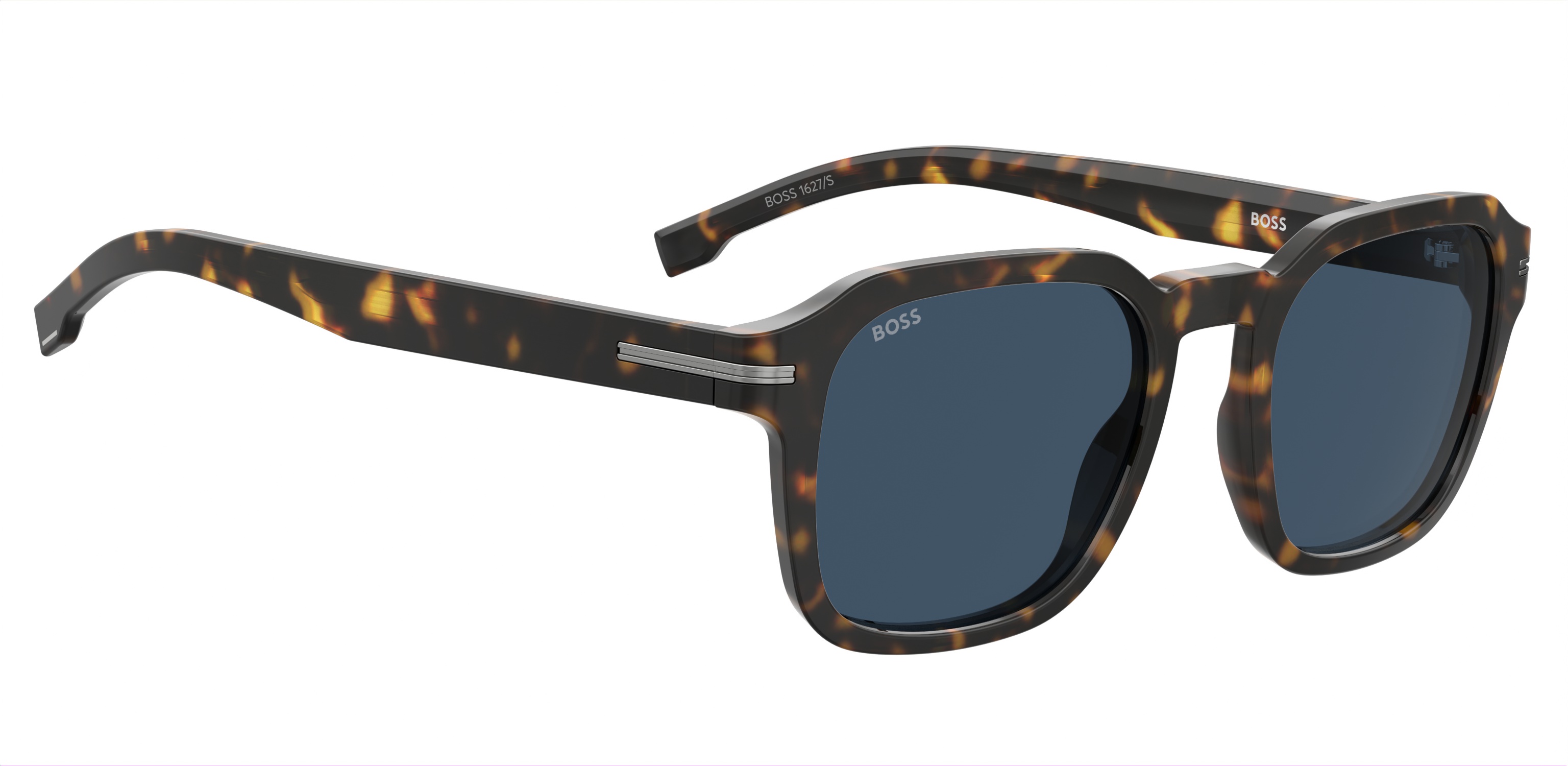 Das Bild zeigt die Sonnenbrille BOSS1627S 086 von der Marke BOSS in Havanna.