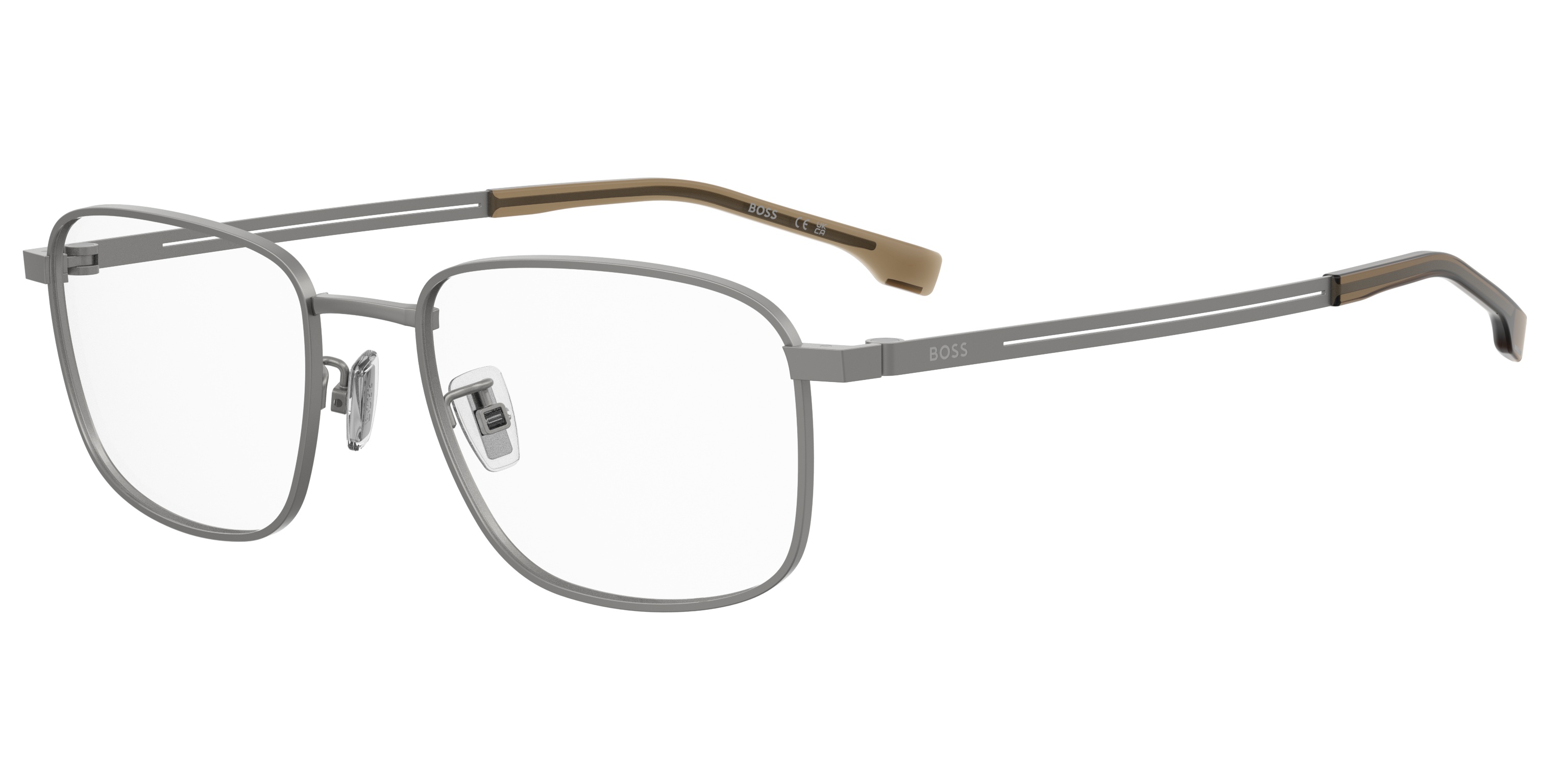  Das Bild zeigt die BOSS Fassung 1821/G R81 leicht seitlich.