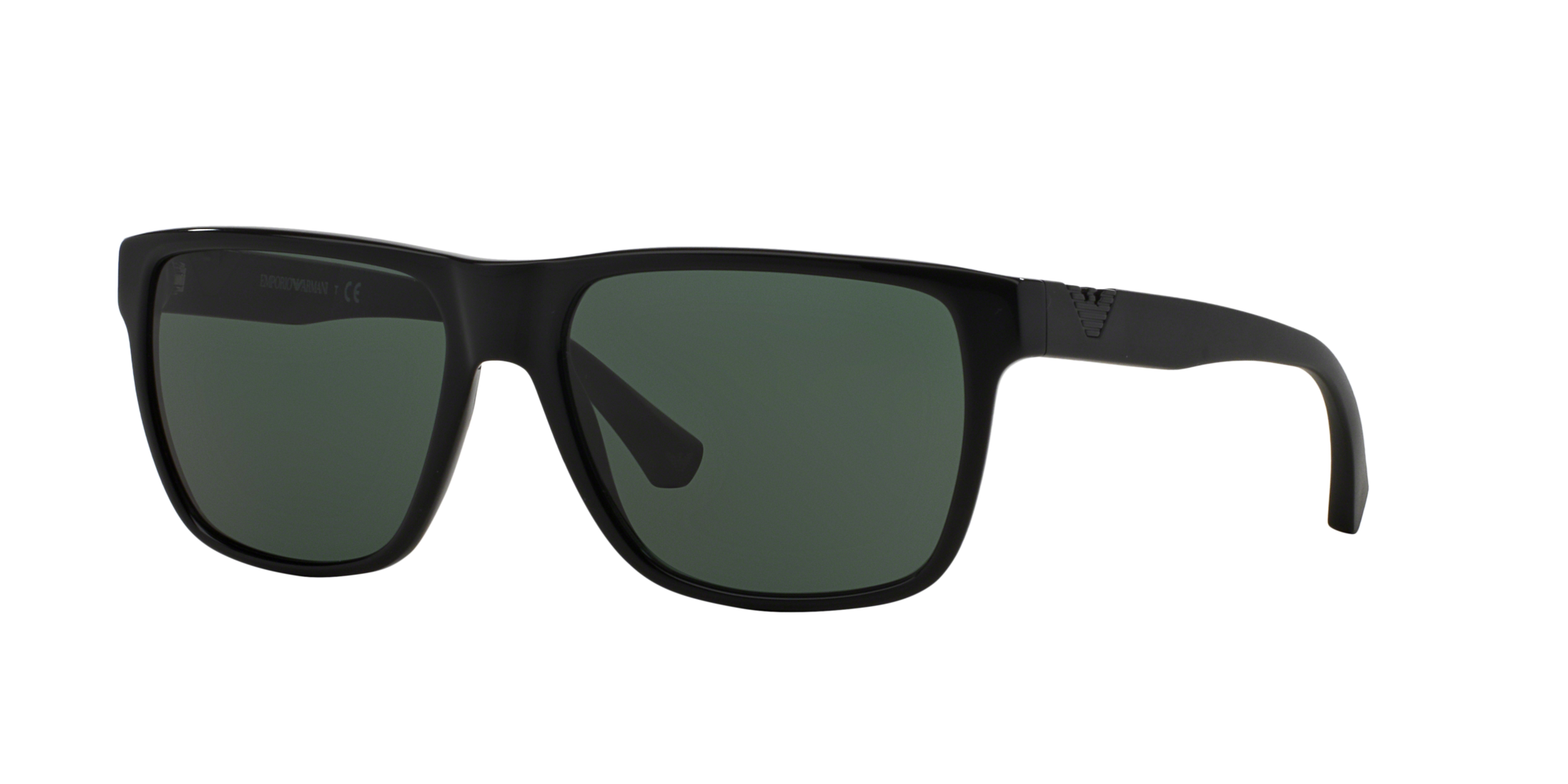 Emporio Armani Sonnenbrille EA4035 501771 58 schwarz glänzend